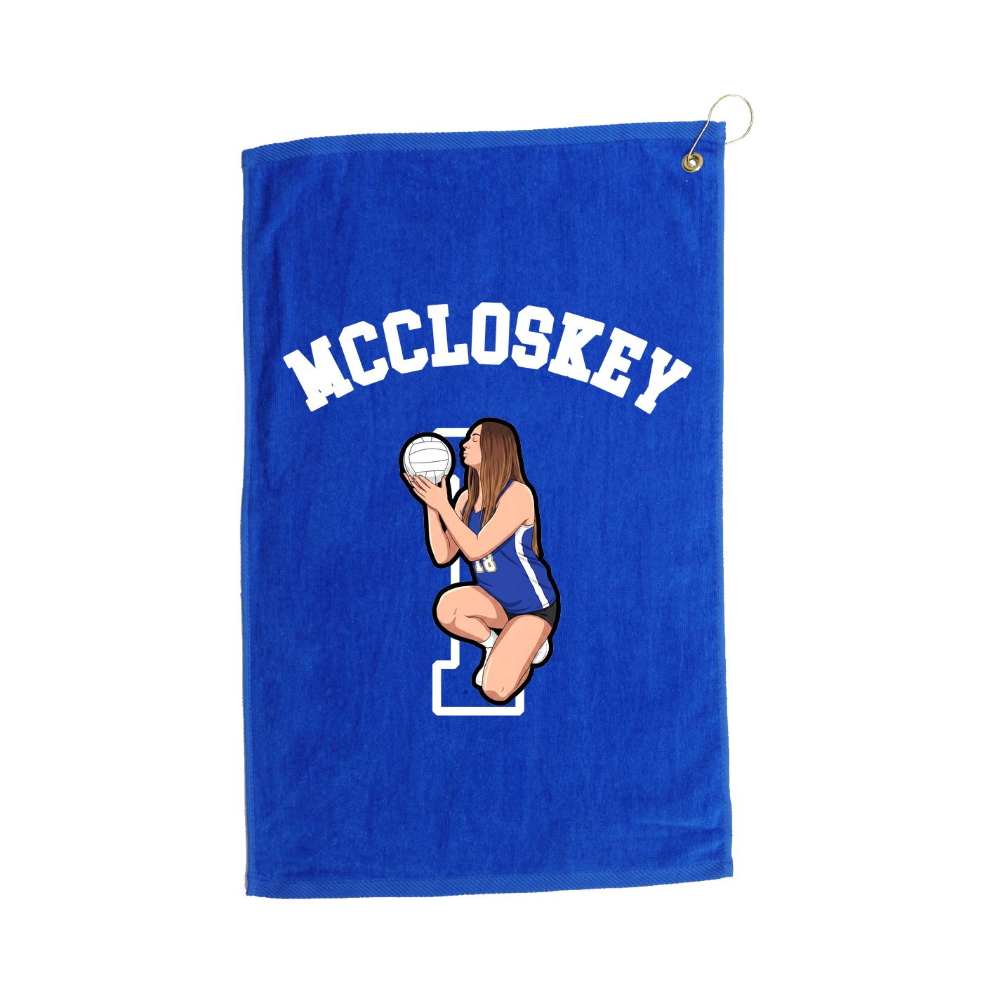 Golf Towel — Shirsey Arch in Royal