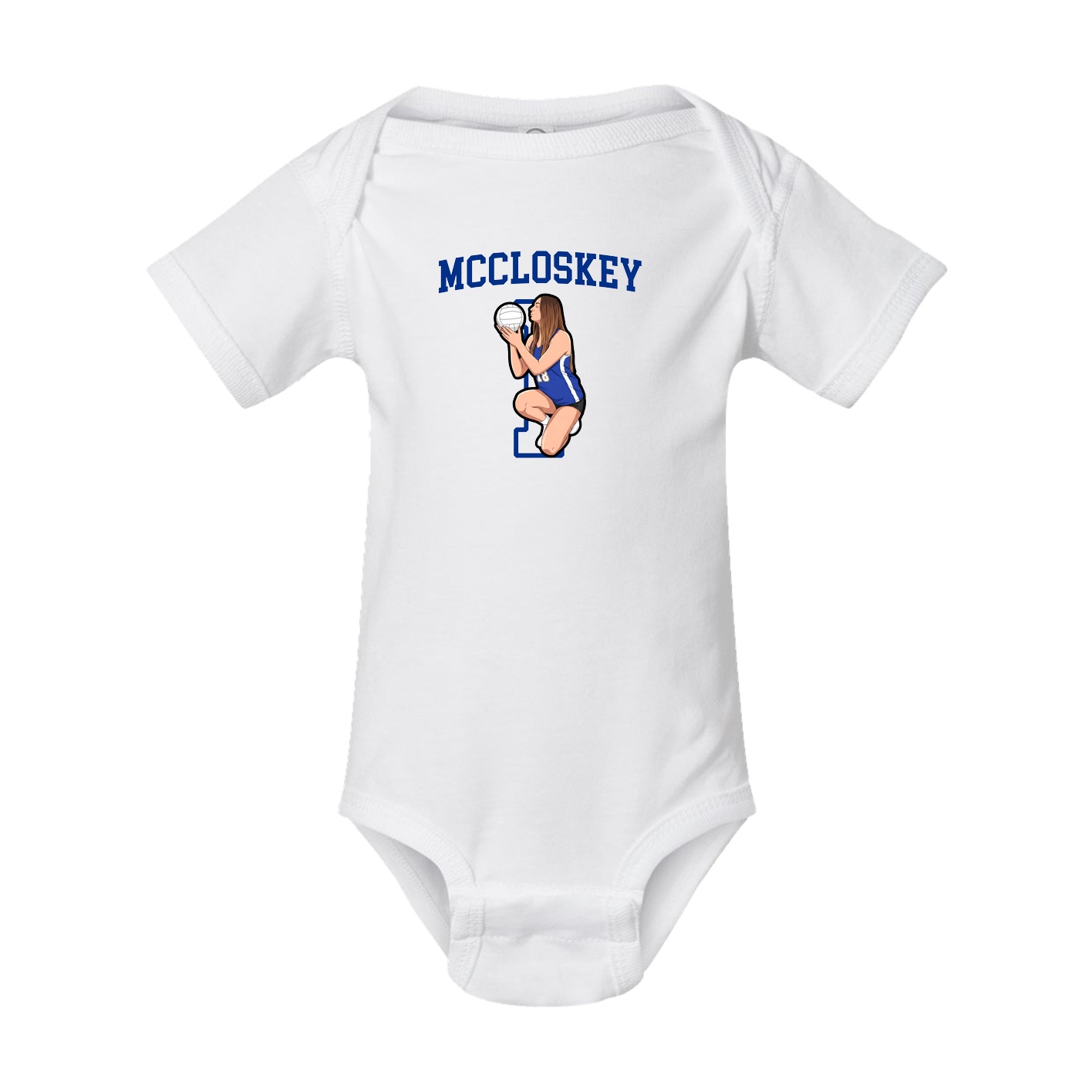 Baby Onesie — Shirsey in White