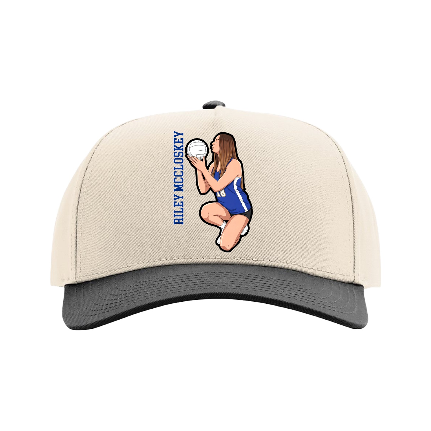 Full Fabric Five-Panel Champ Cap