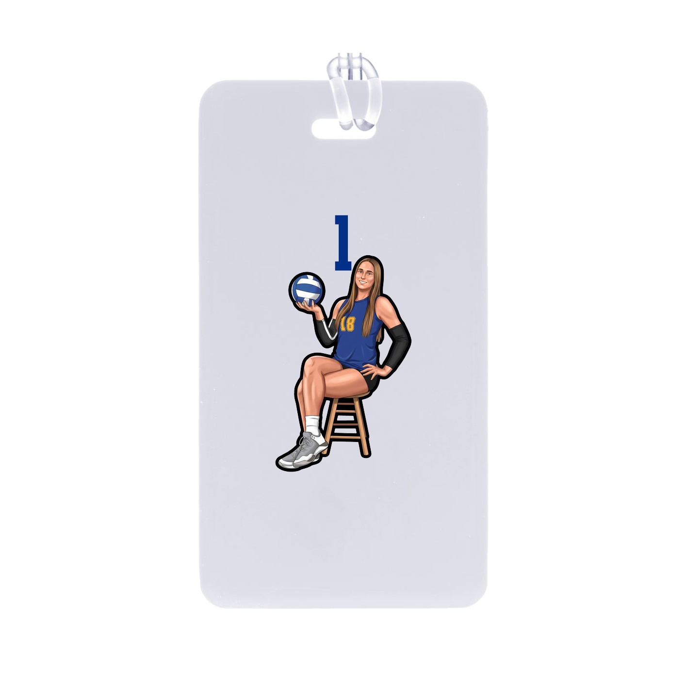 Bag Tag — Number Top in Classic