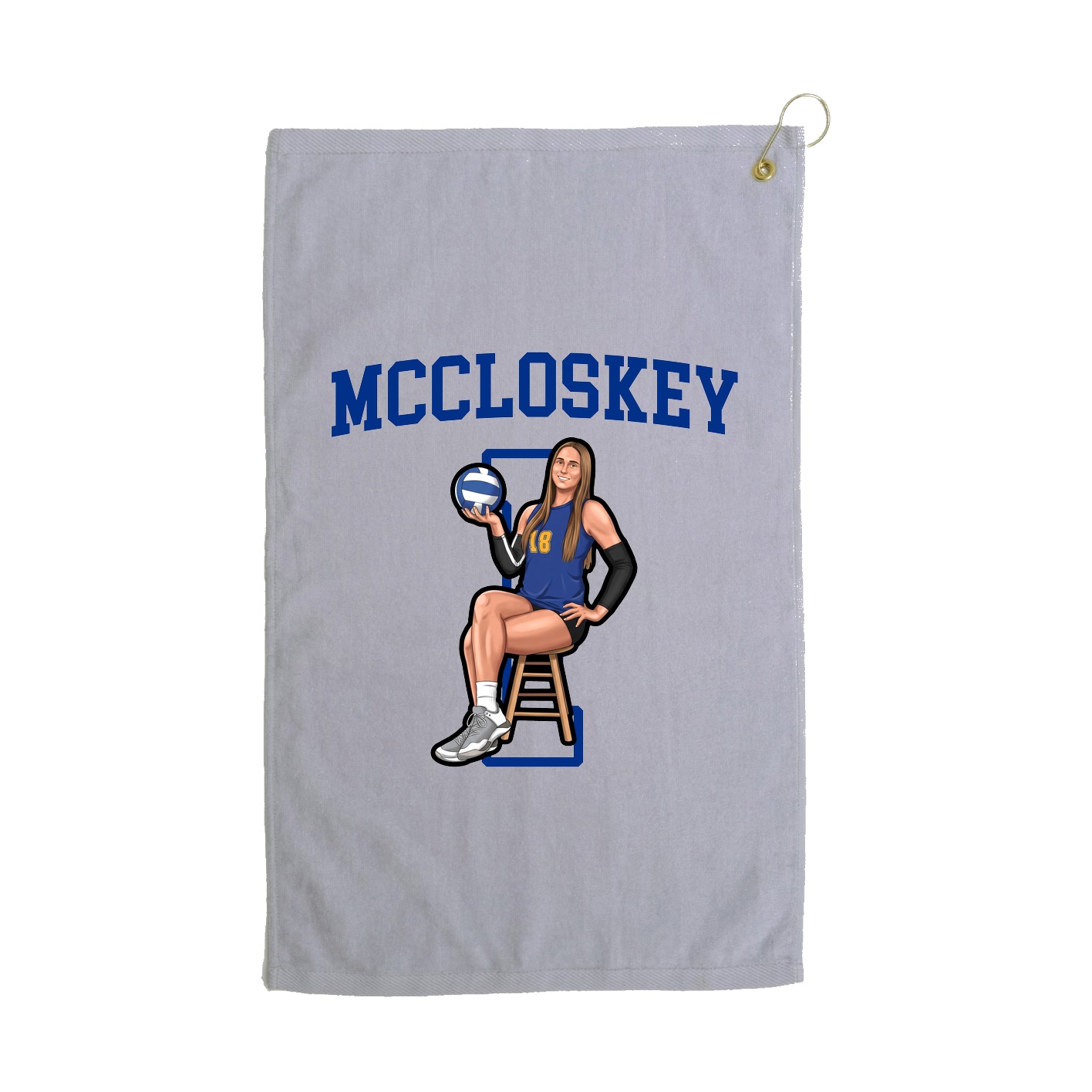 Golf Towel — Shirsey in Grey
