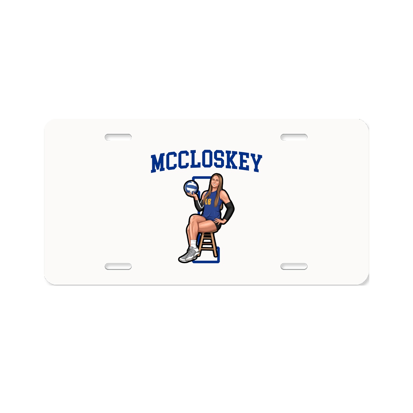 License Plate — Shirsey in Classic