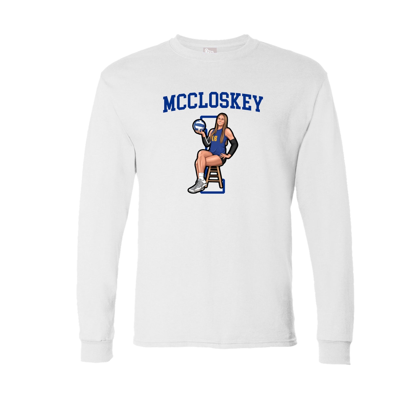 Long Sleeve Tee — Shirsey in White