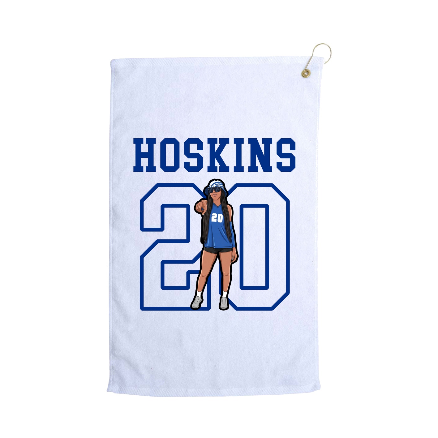 Golf Towel — Shirsey in White