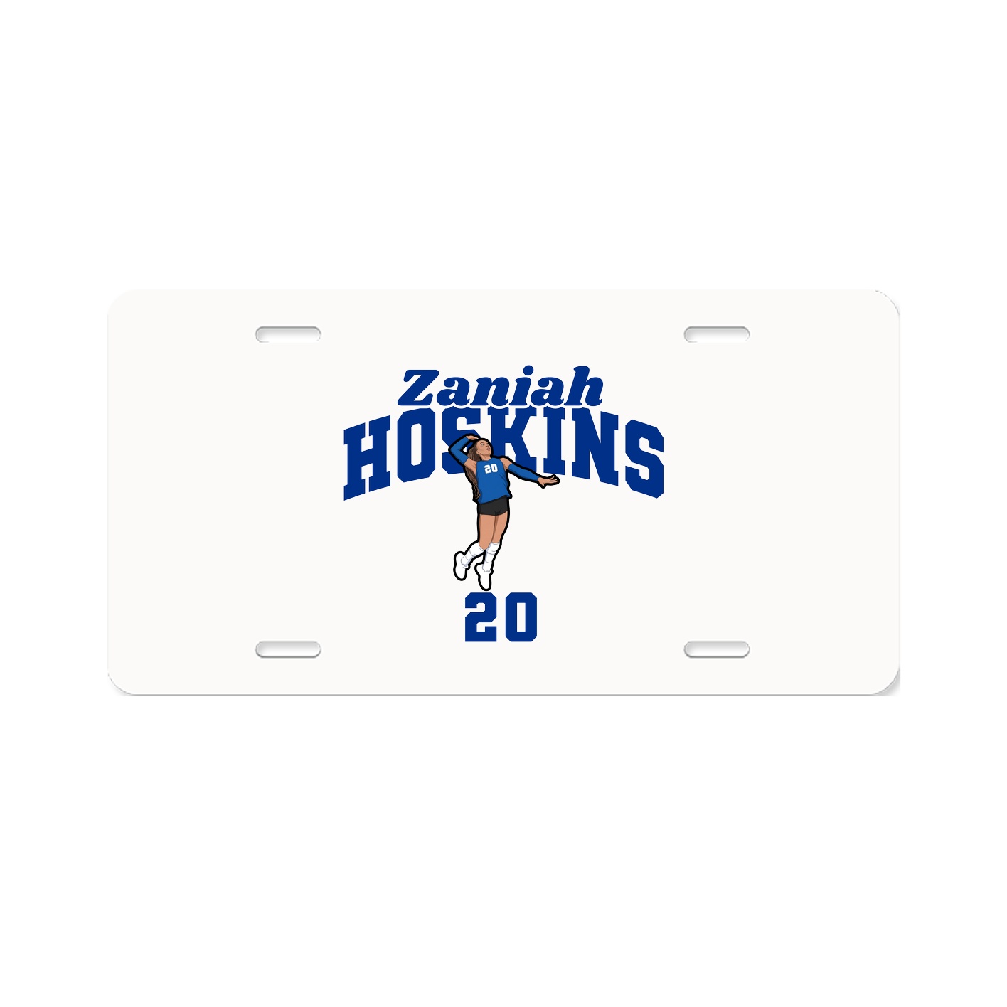 License Plate — Signature Arch in Classic