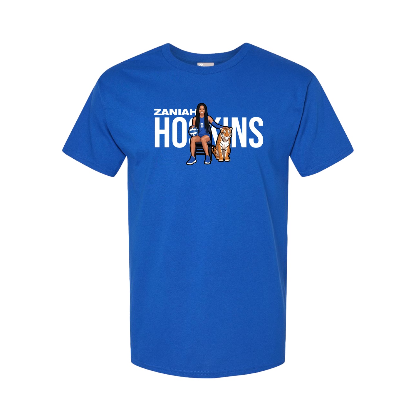 Youth Tee — Player Name in Royal
