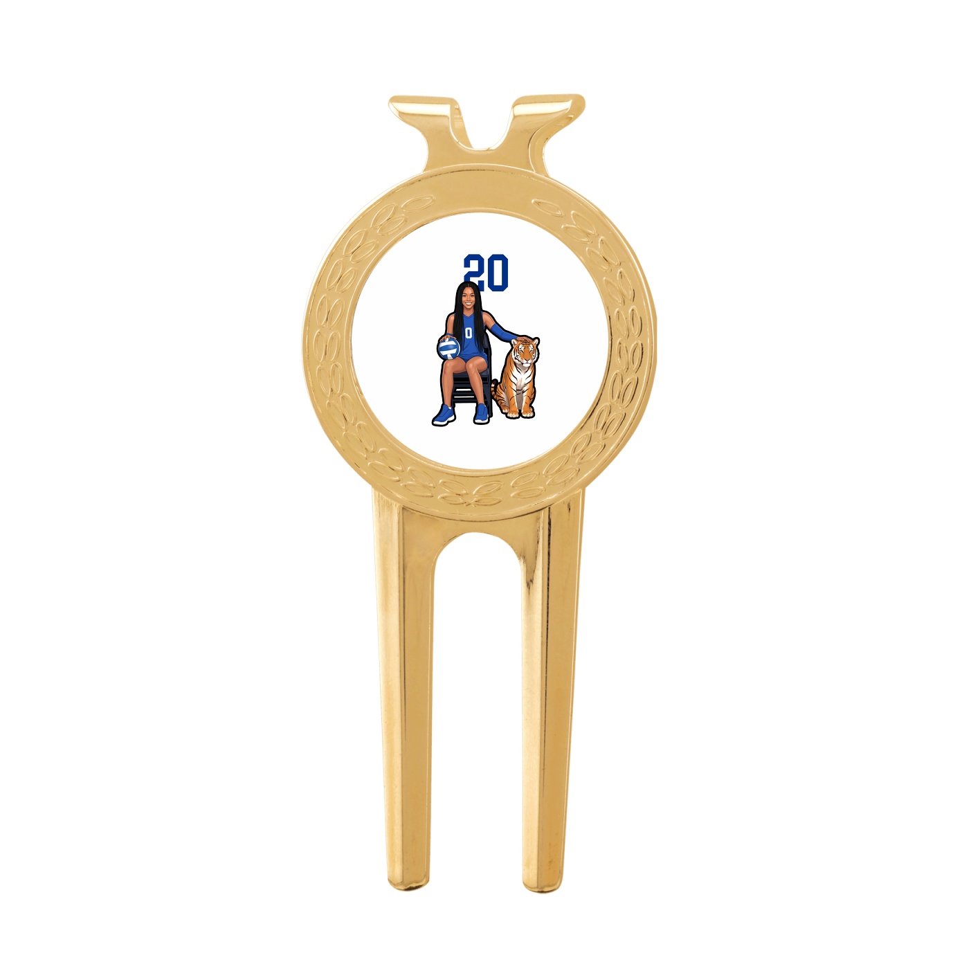Divot Tool with Ball Marker — Number Top in Classic