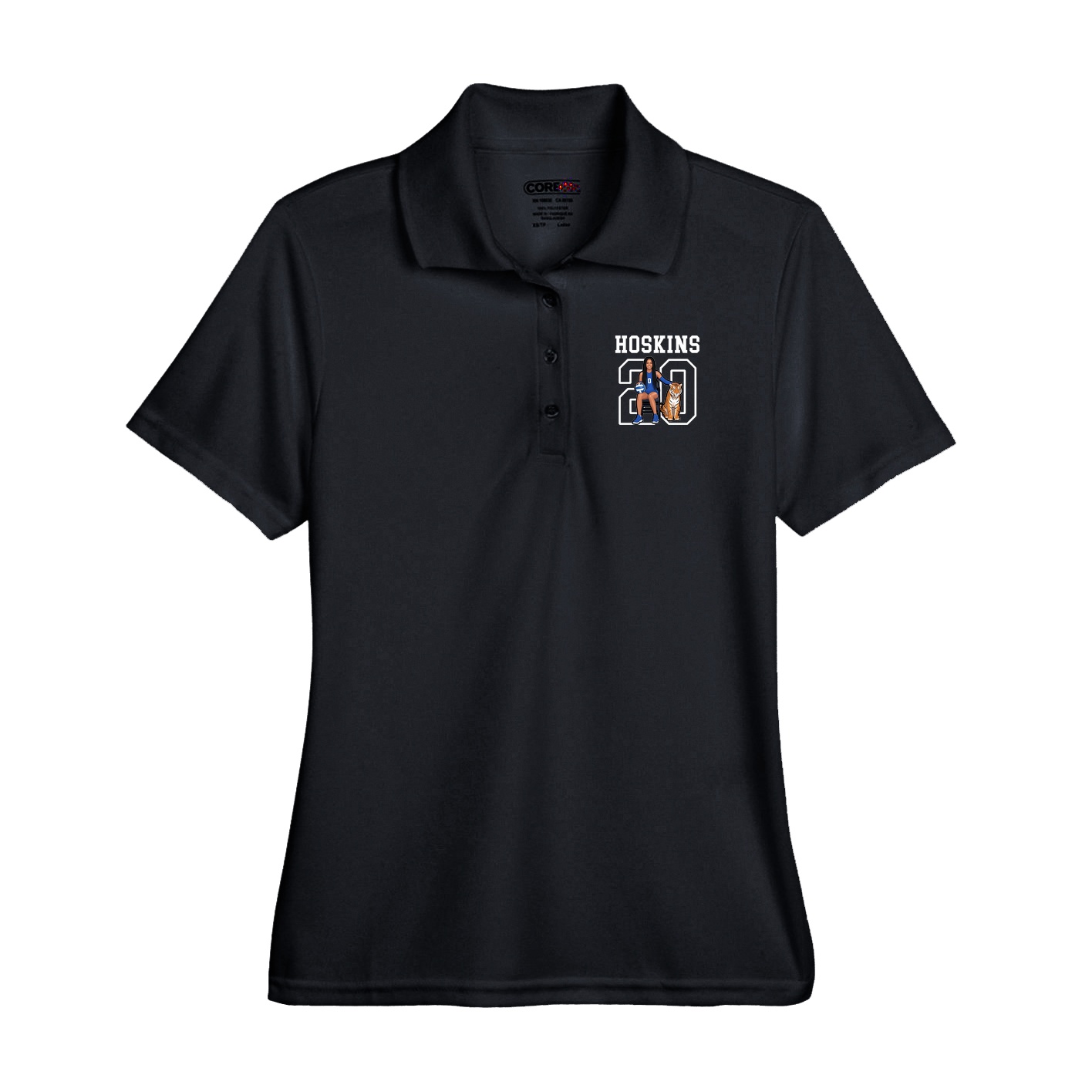 Performance Polo — Shirsey in Black