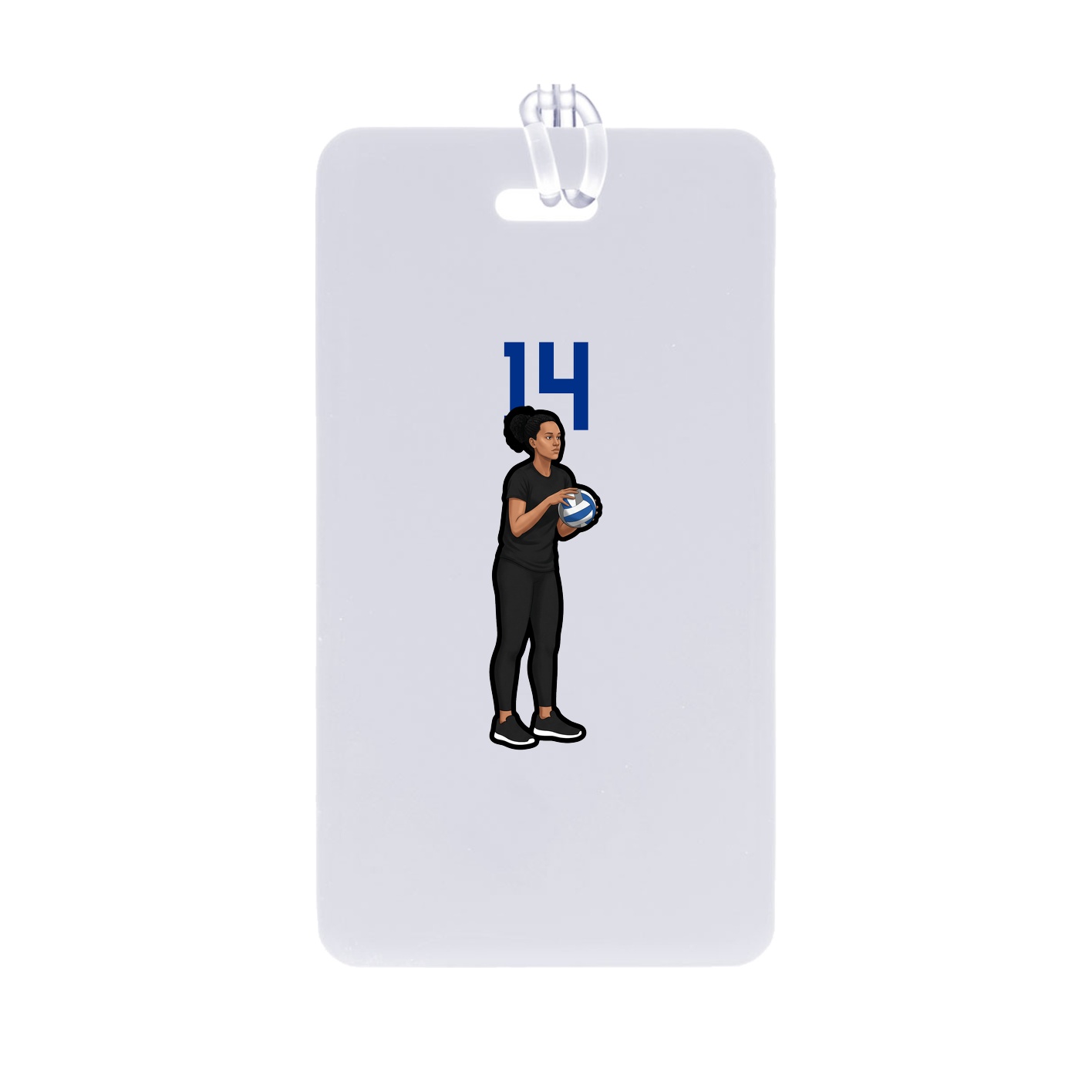Bag Tag — Number Top in Classic