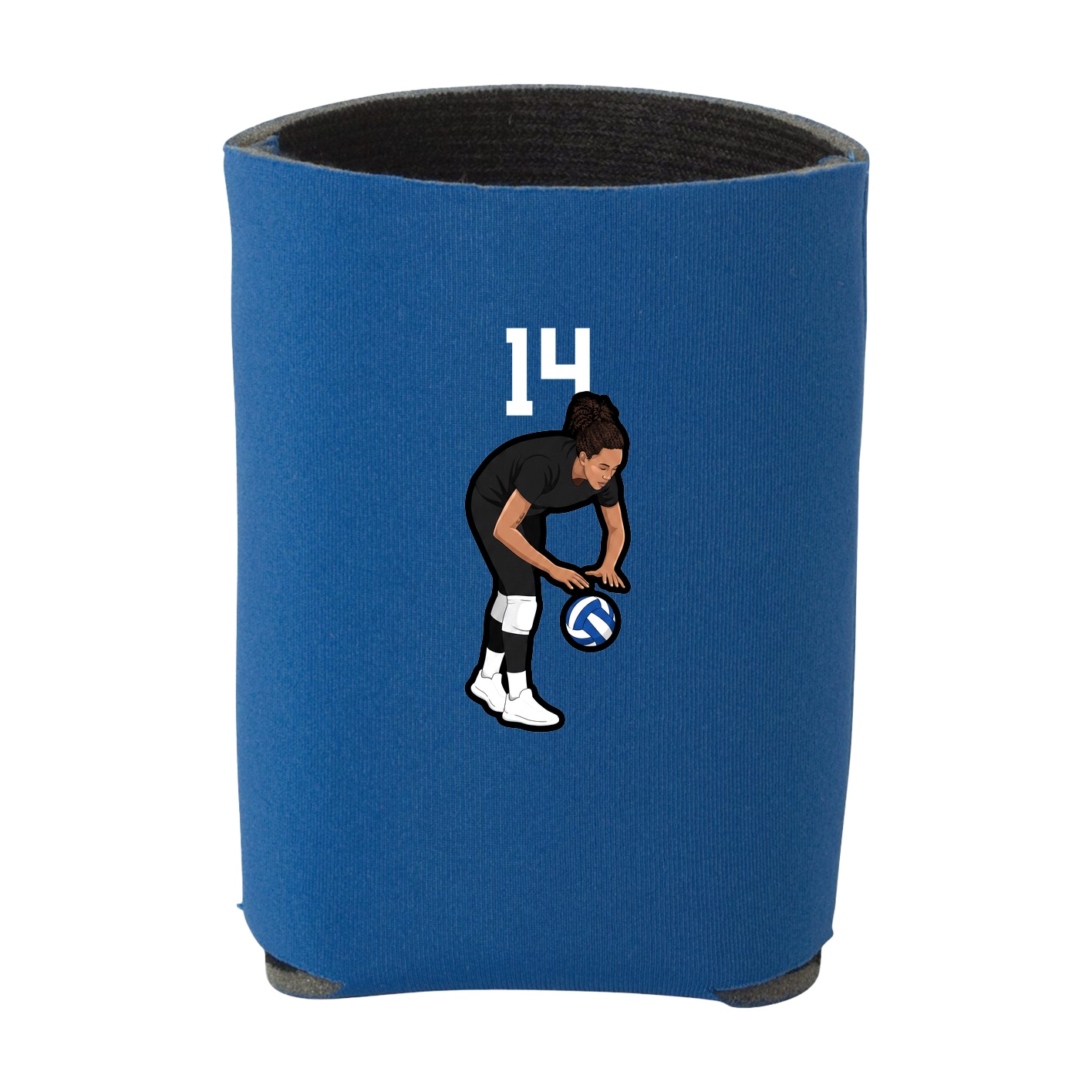 Can Holder — Number Top in Royal