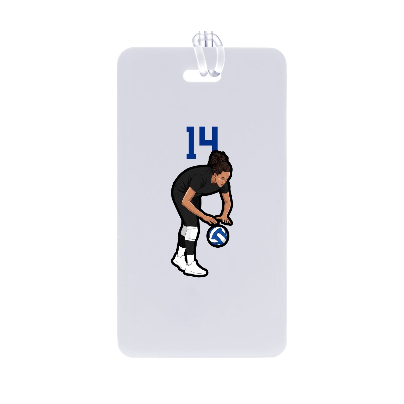Bag Tag — Number Top in Classic