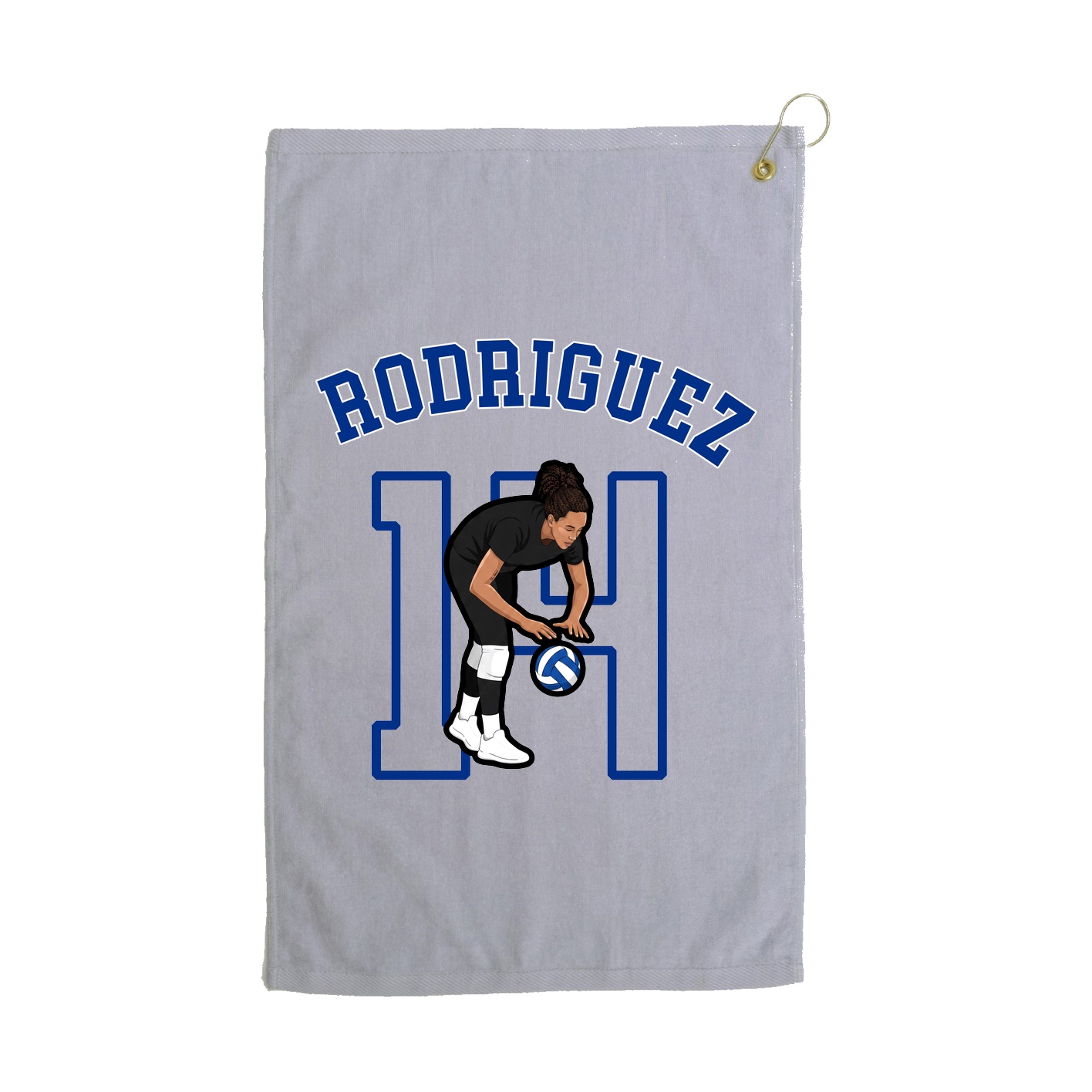 Golf Towel — Shirsey Arch in Grey