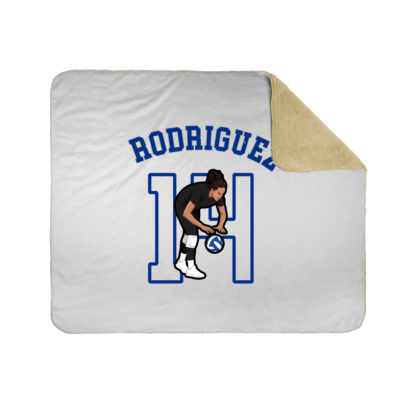 Throw Blanket — Shirsey Arch in White