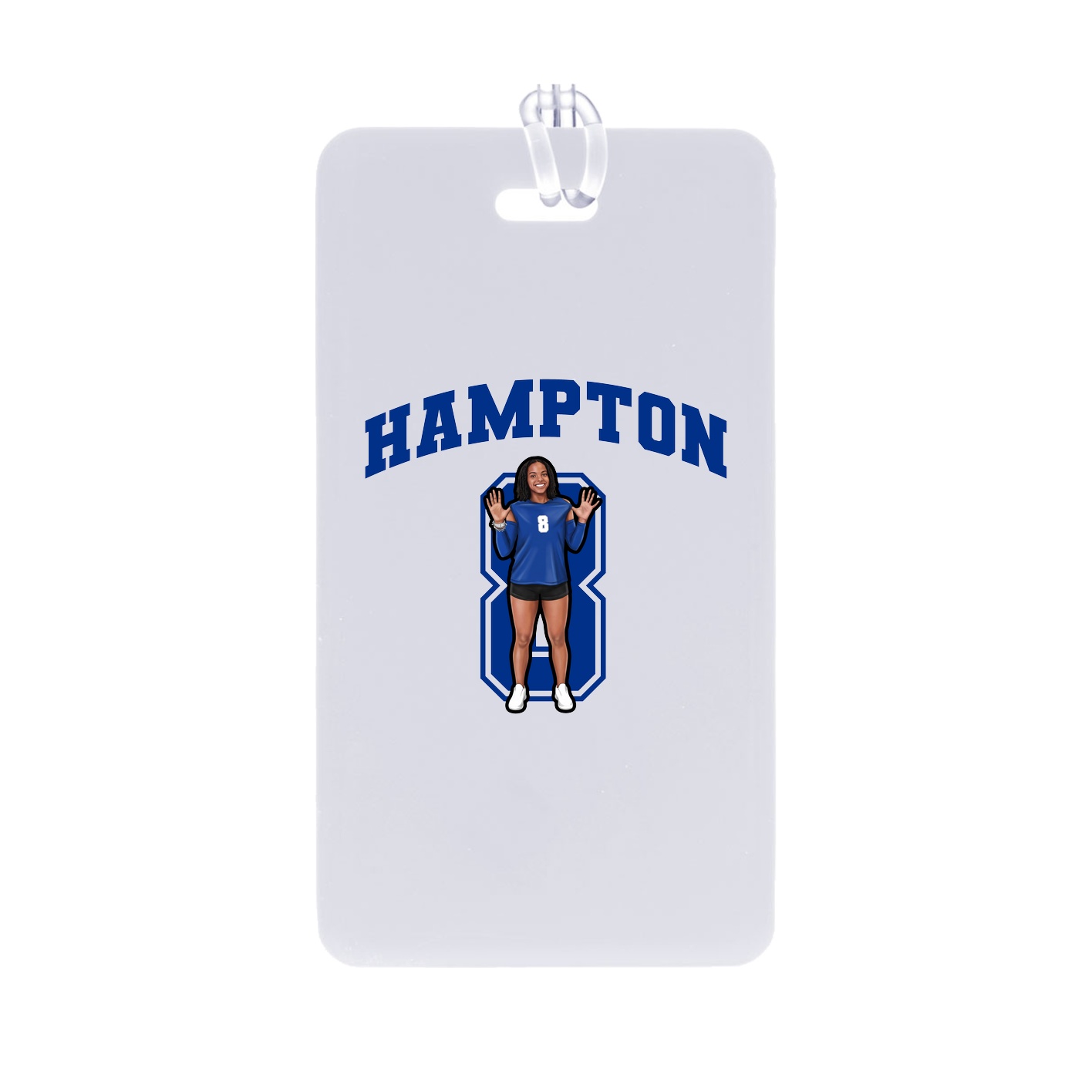 Bag Tag — Number in Classic