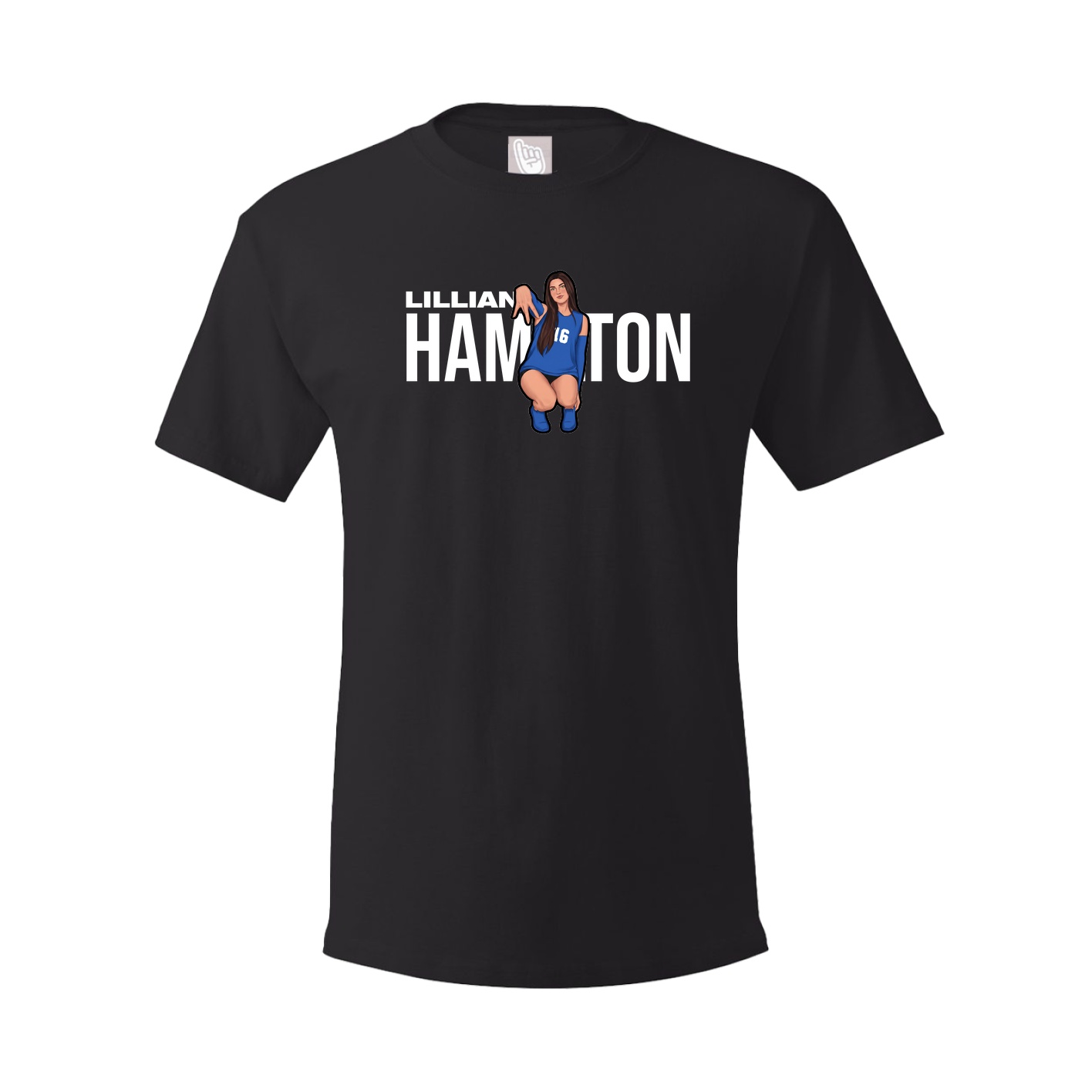 Tee — Player Name in Black