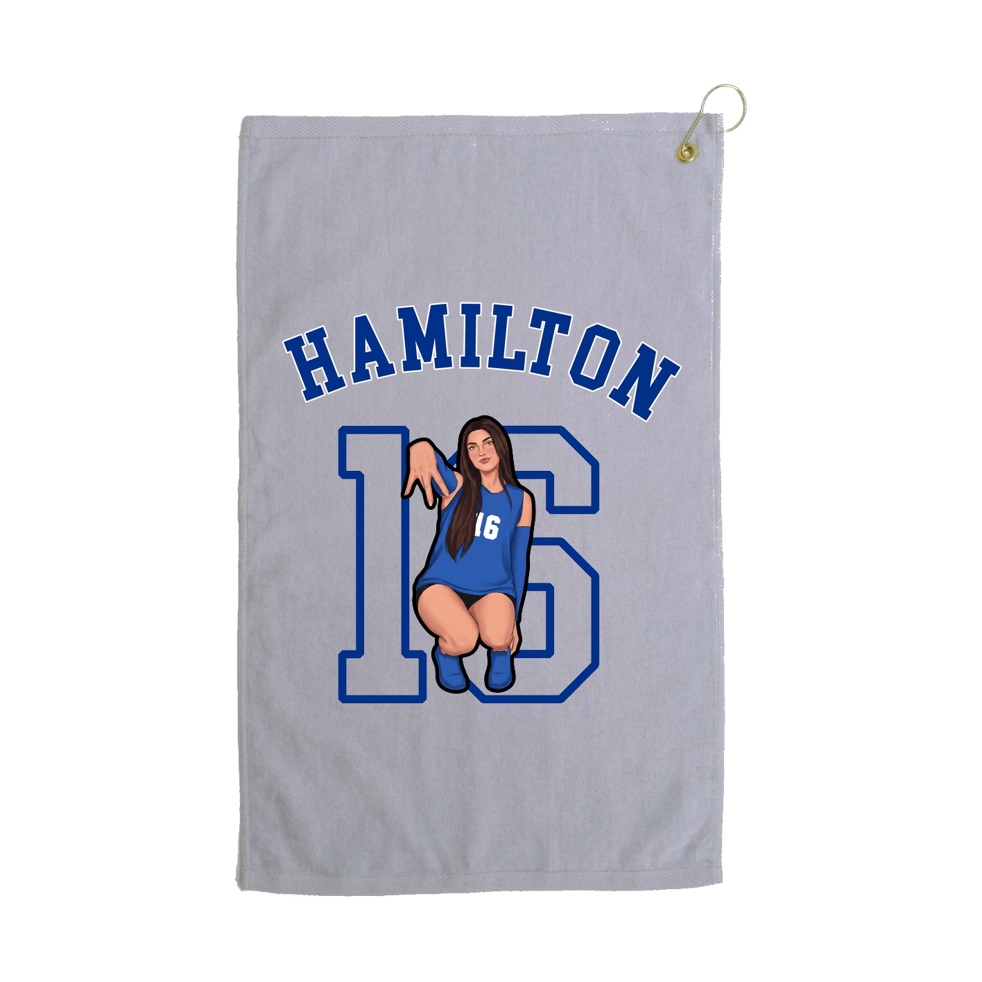 Golf Towel — Shirsey Arch in Grey