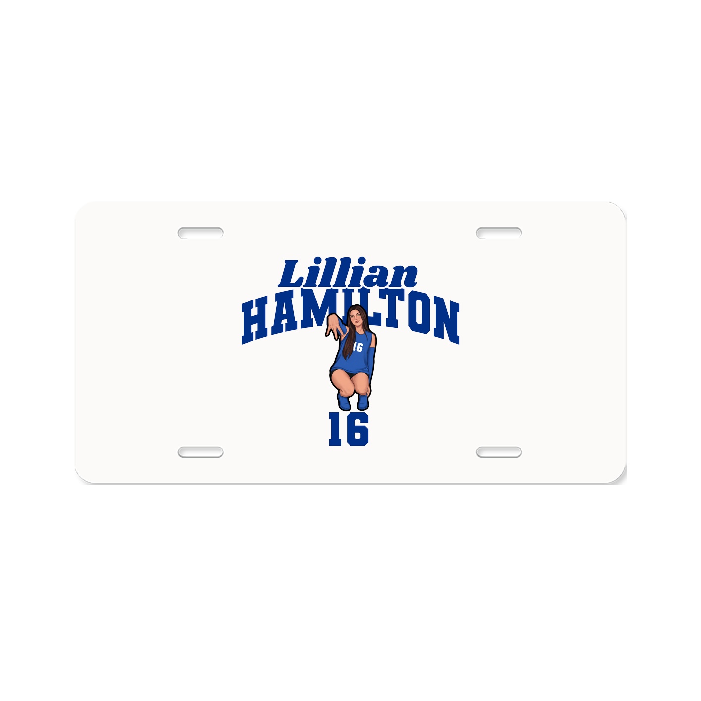 License Plate — Signature Arch in Classic