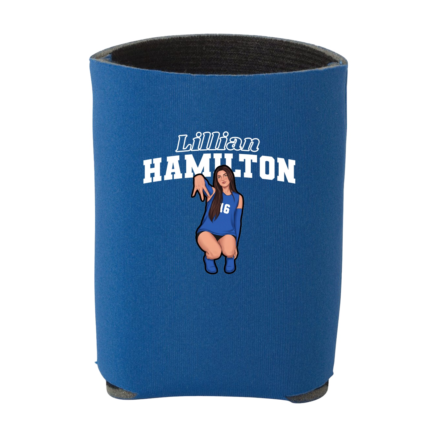 Can Holder — Name Arch in Royal
