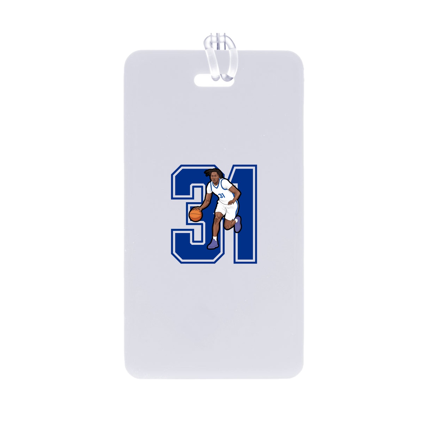 Bag Tag — Number in Classic