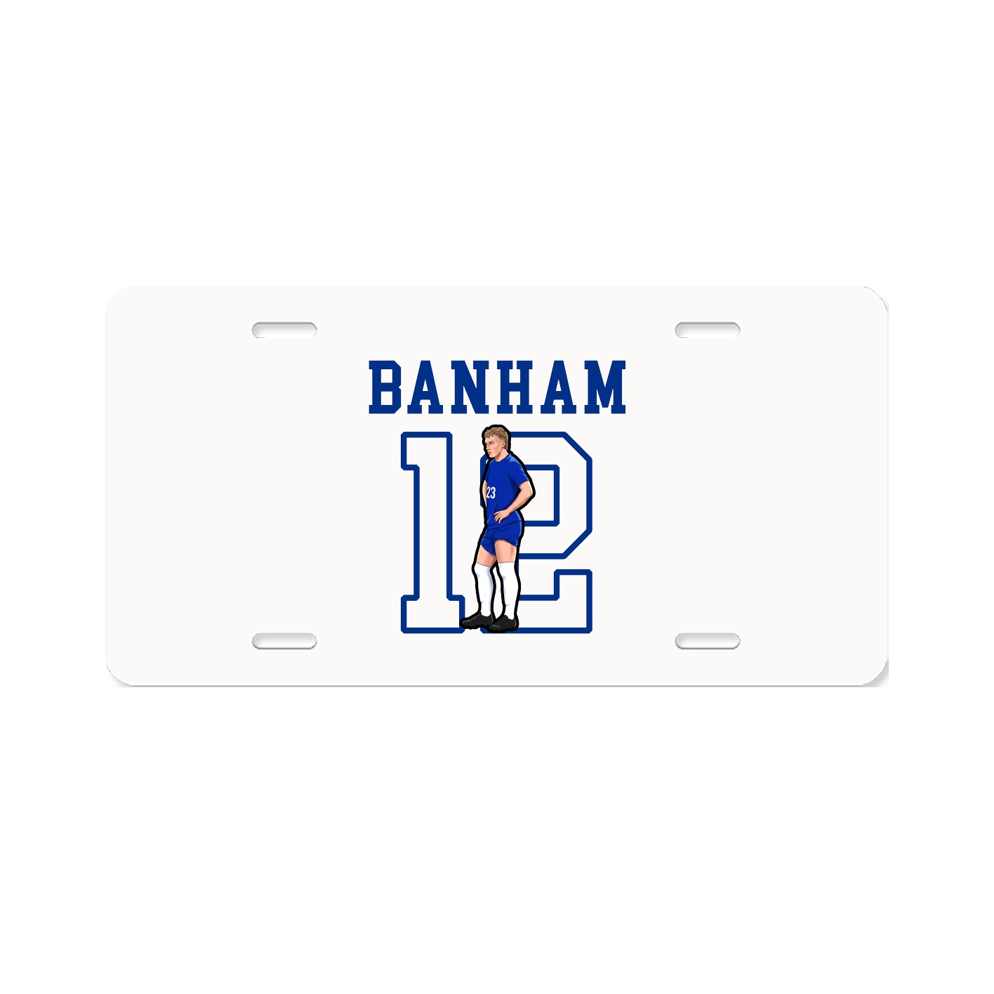 License Plate — Shirsey in Classic