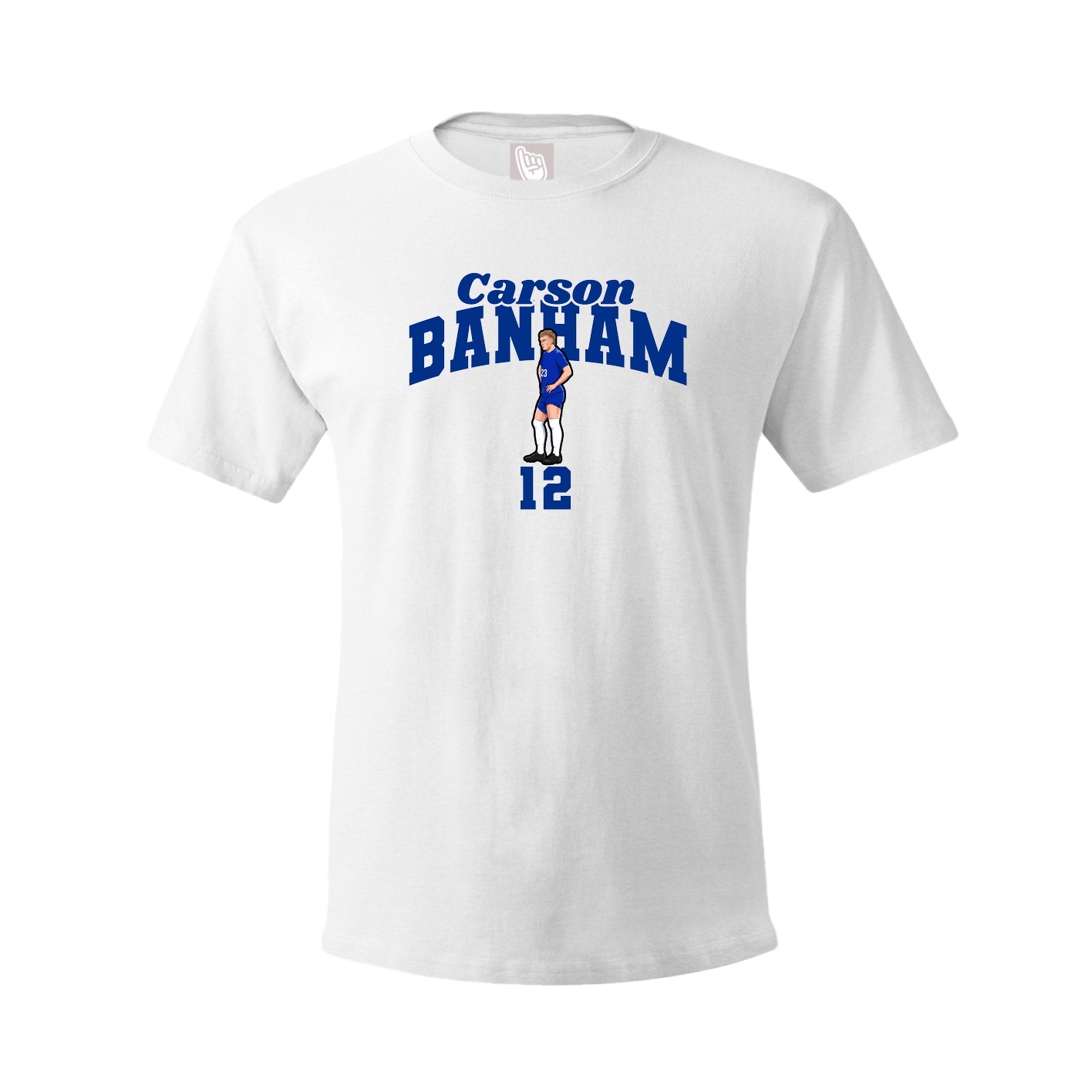 Youth Tee — Signature Arch in White