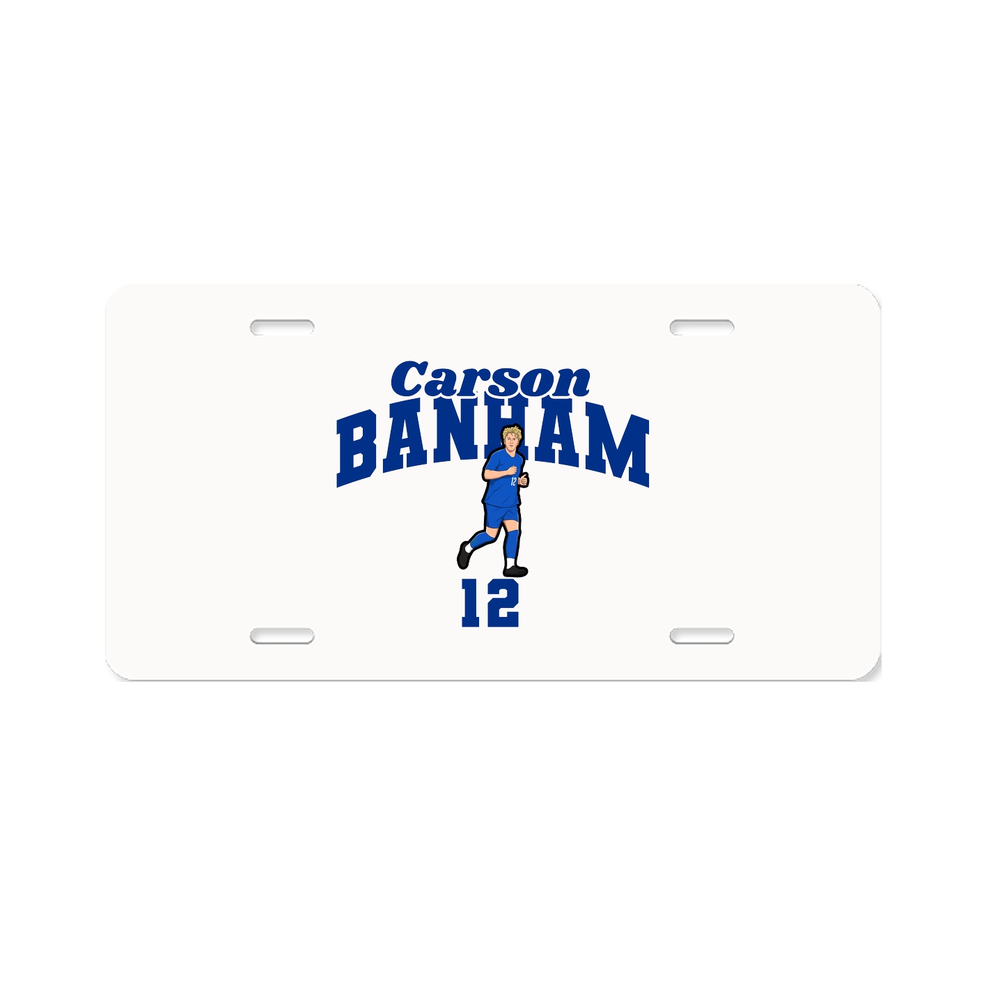 License Plate — Signature Arch in Classic