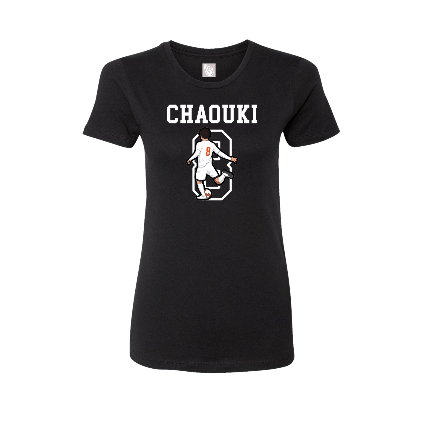 Fitted Women's Tee — Shirsey in Black