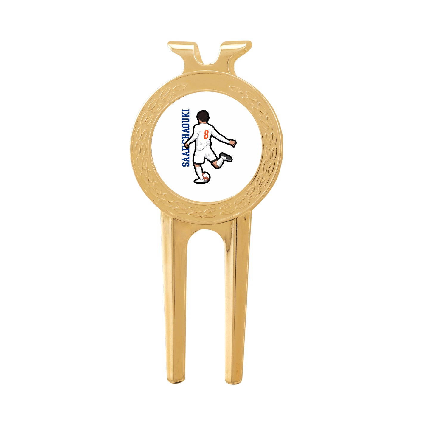 Divot Tool with Ball Marker — Name Vertical in Classic