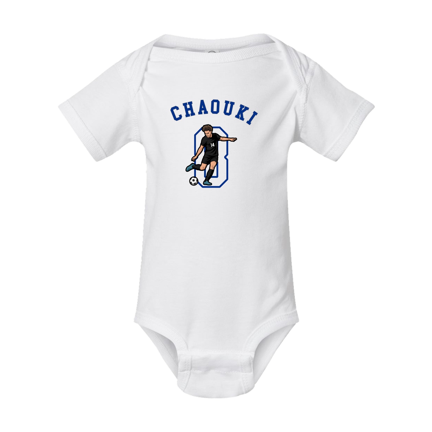 Baby Onesie — Shirsey Arch in White