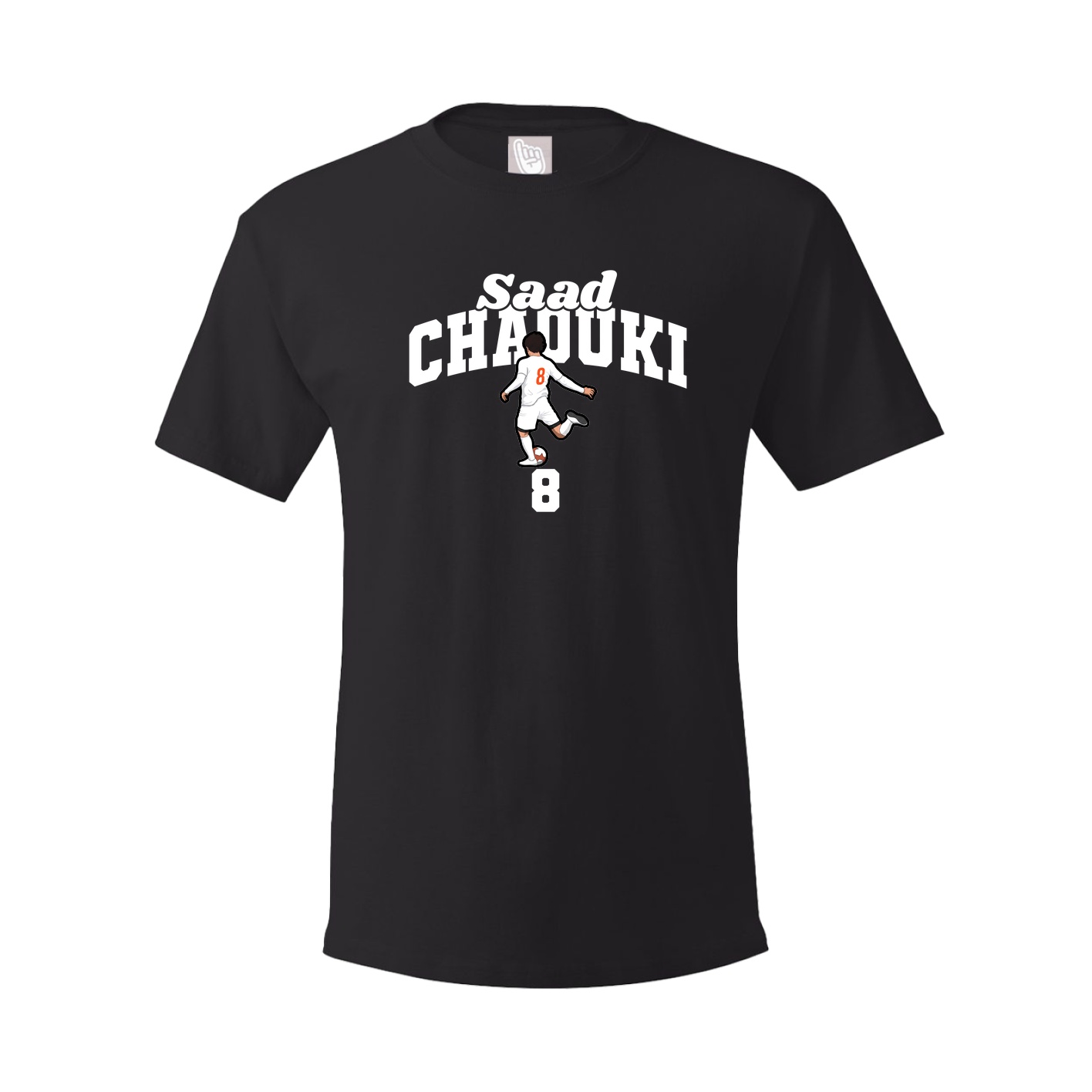 Tee — Signature Arch in Black