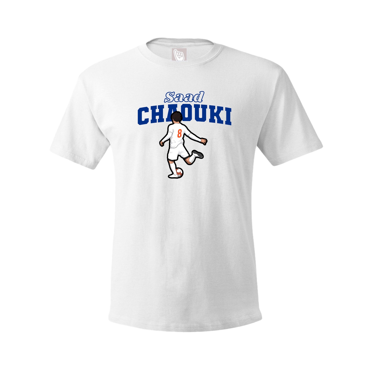 Tee — Name Arch in White