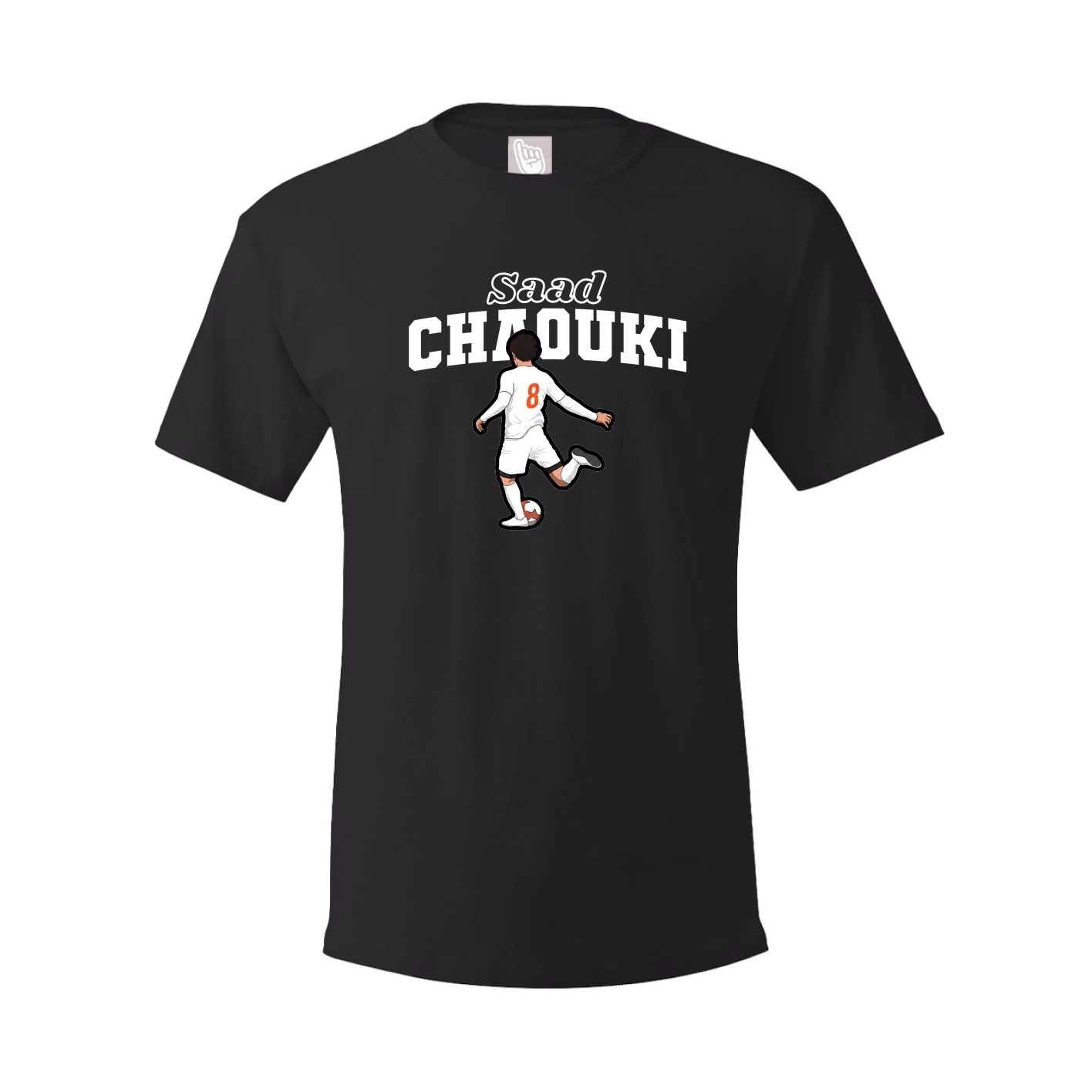 Youth Tee — Name Arch in Black