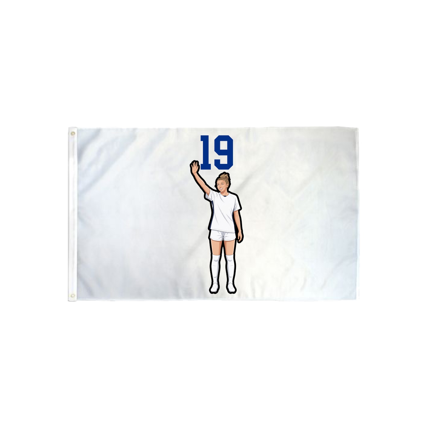3x5 Flag — Number Top in Classic