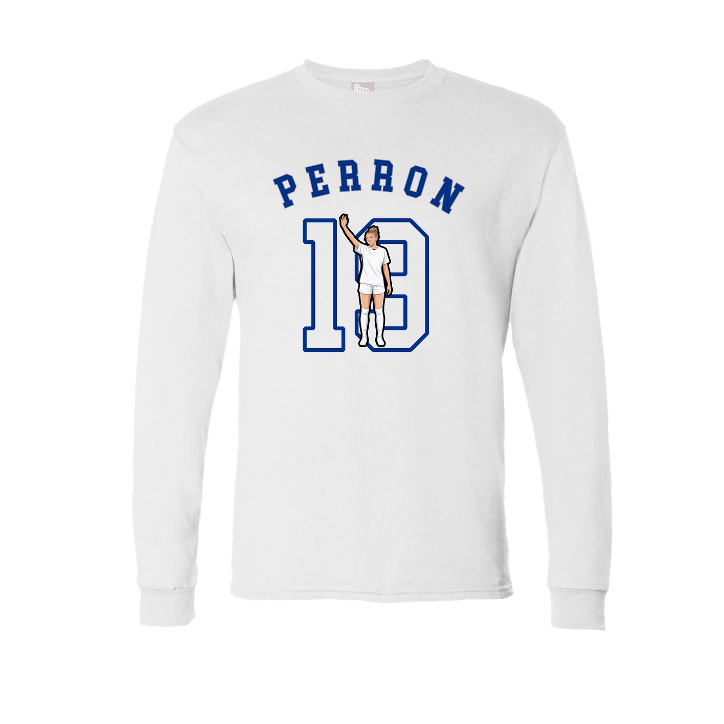 Long Sleeve Tee — Shirsey Arch in White