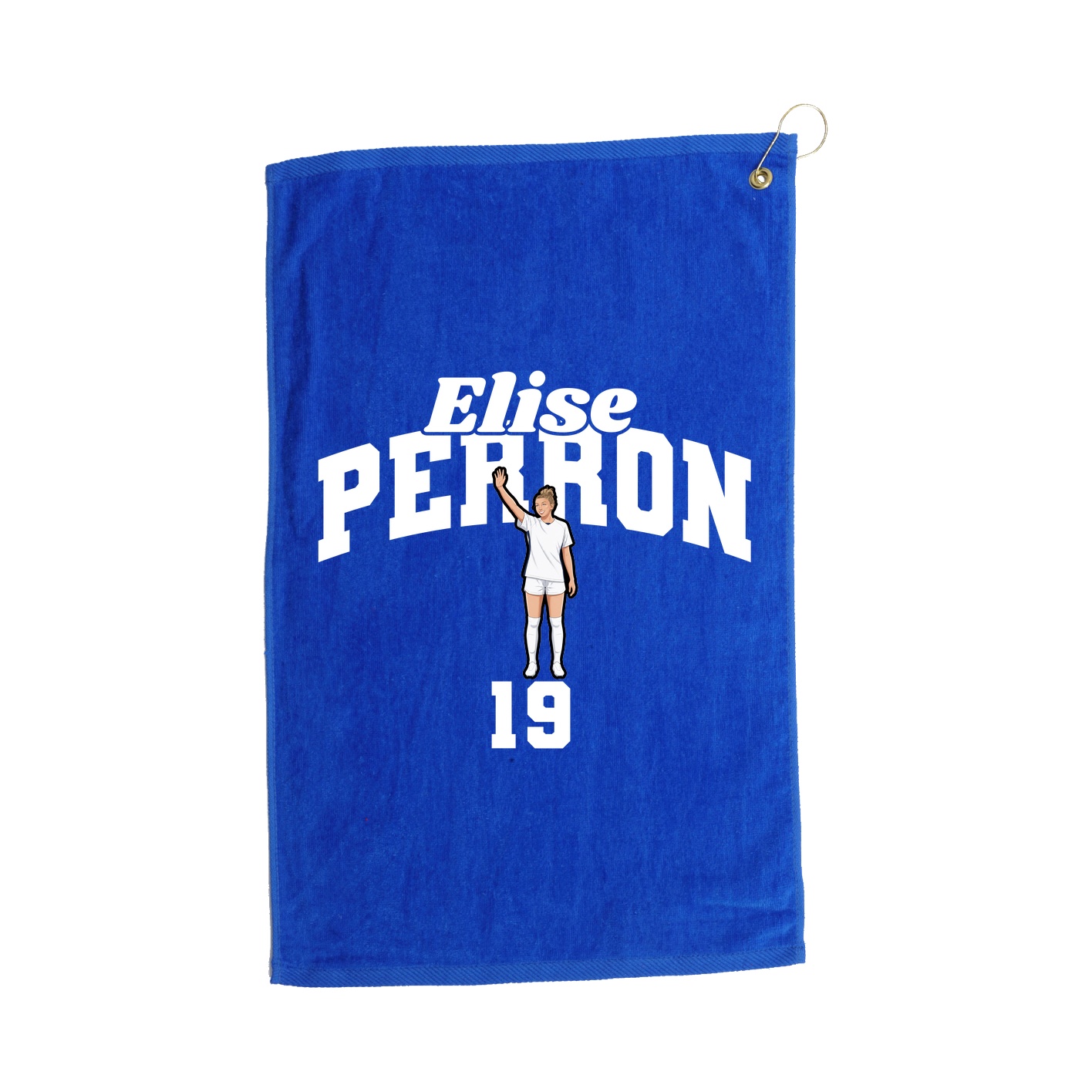 Golf Towel — Signature Arch in Royal