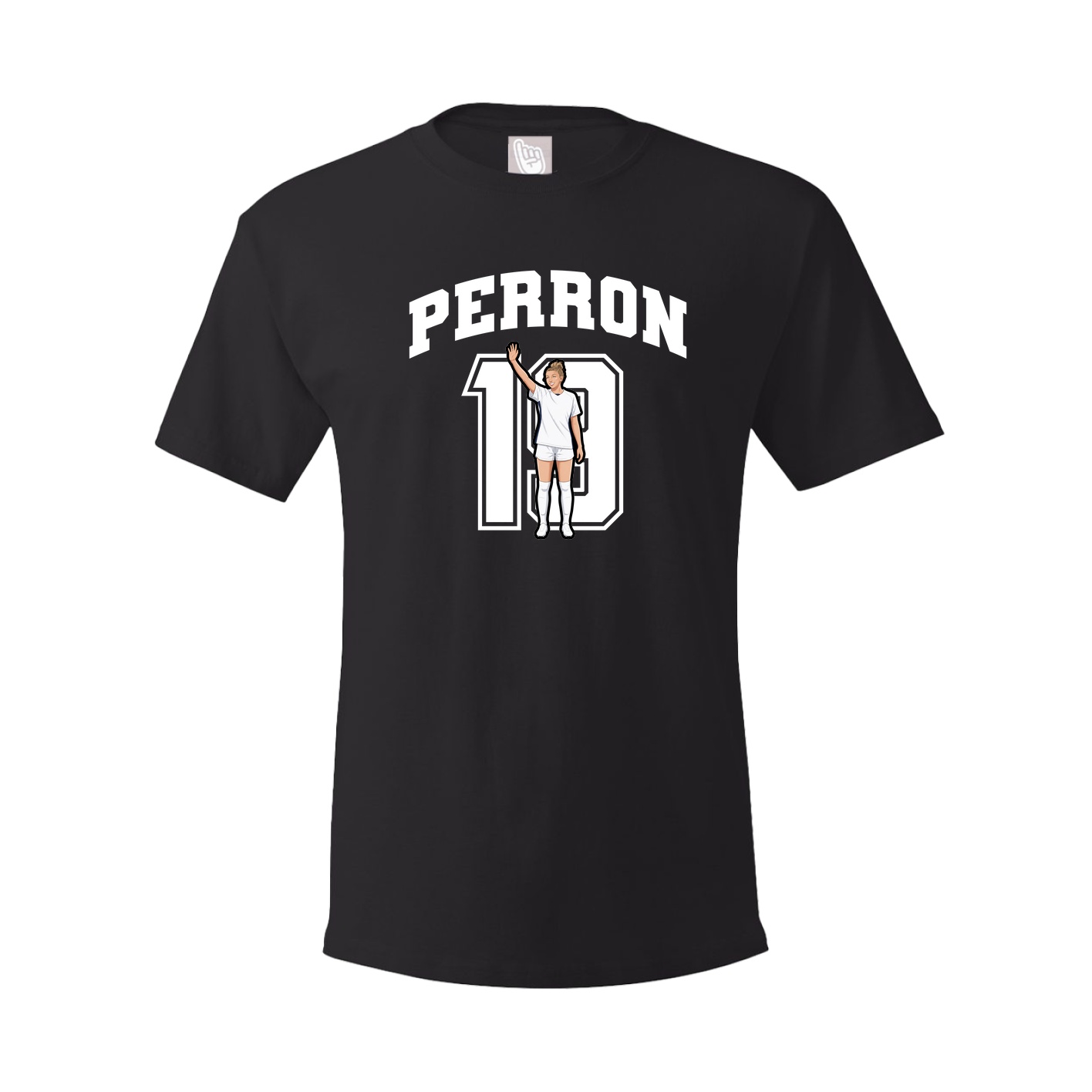 Youth Tee — Number in Black