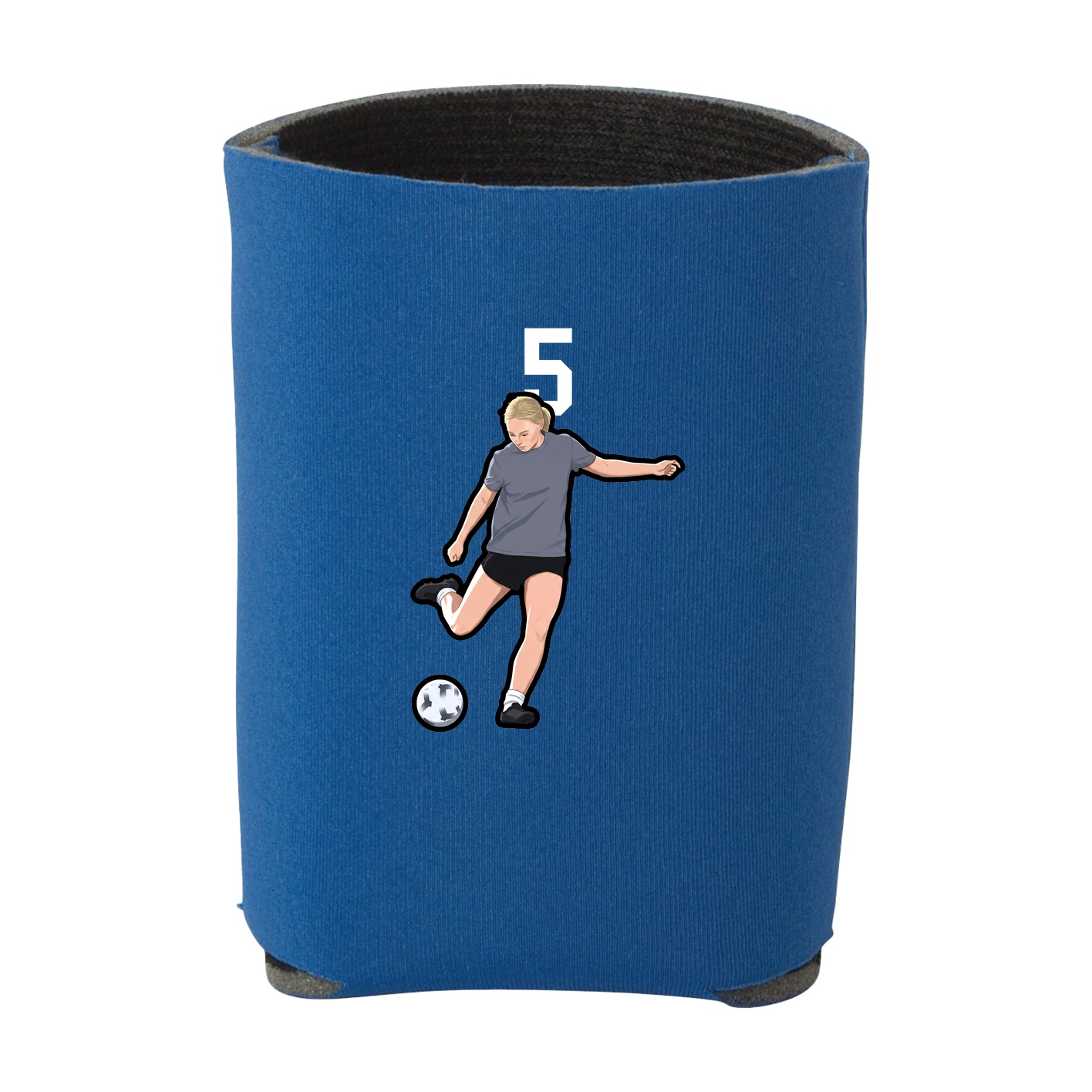 Can Holder — Number Top in Royal