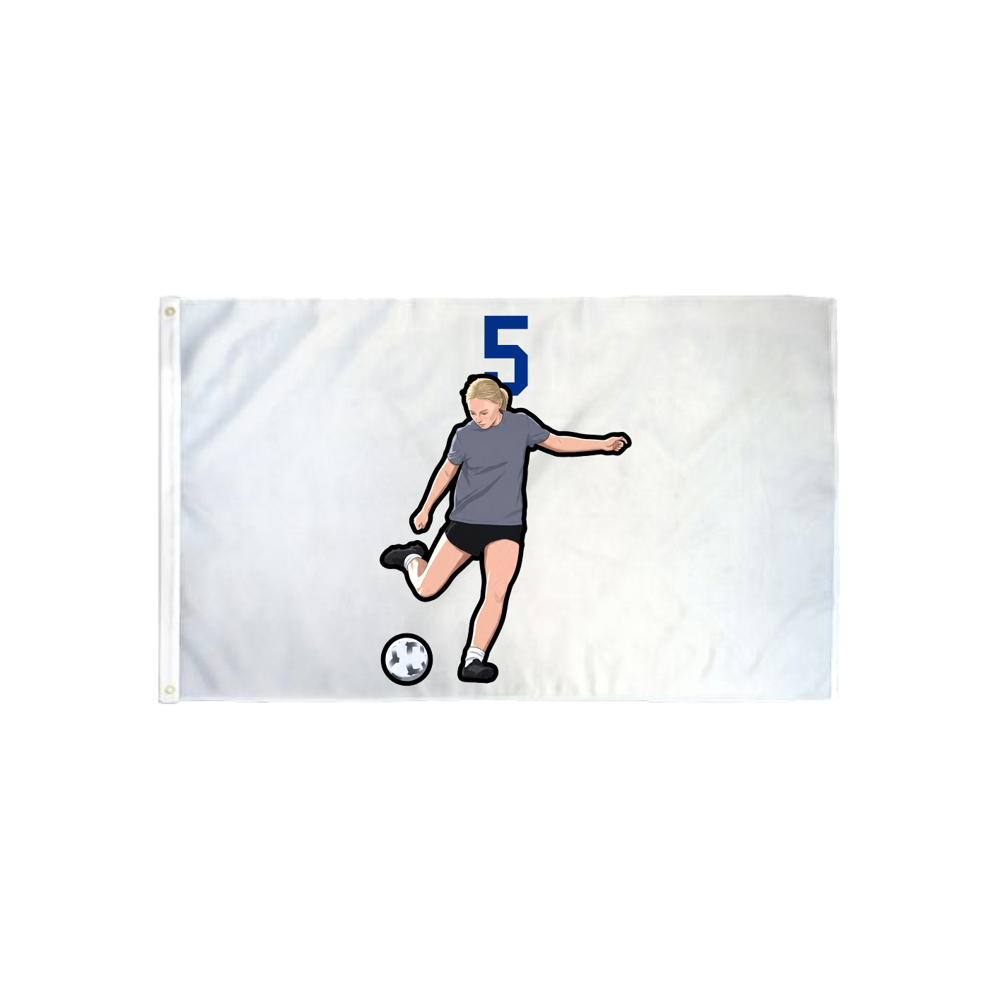 3x5 Flag — Number Top in Classic