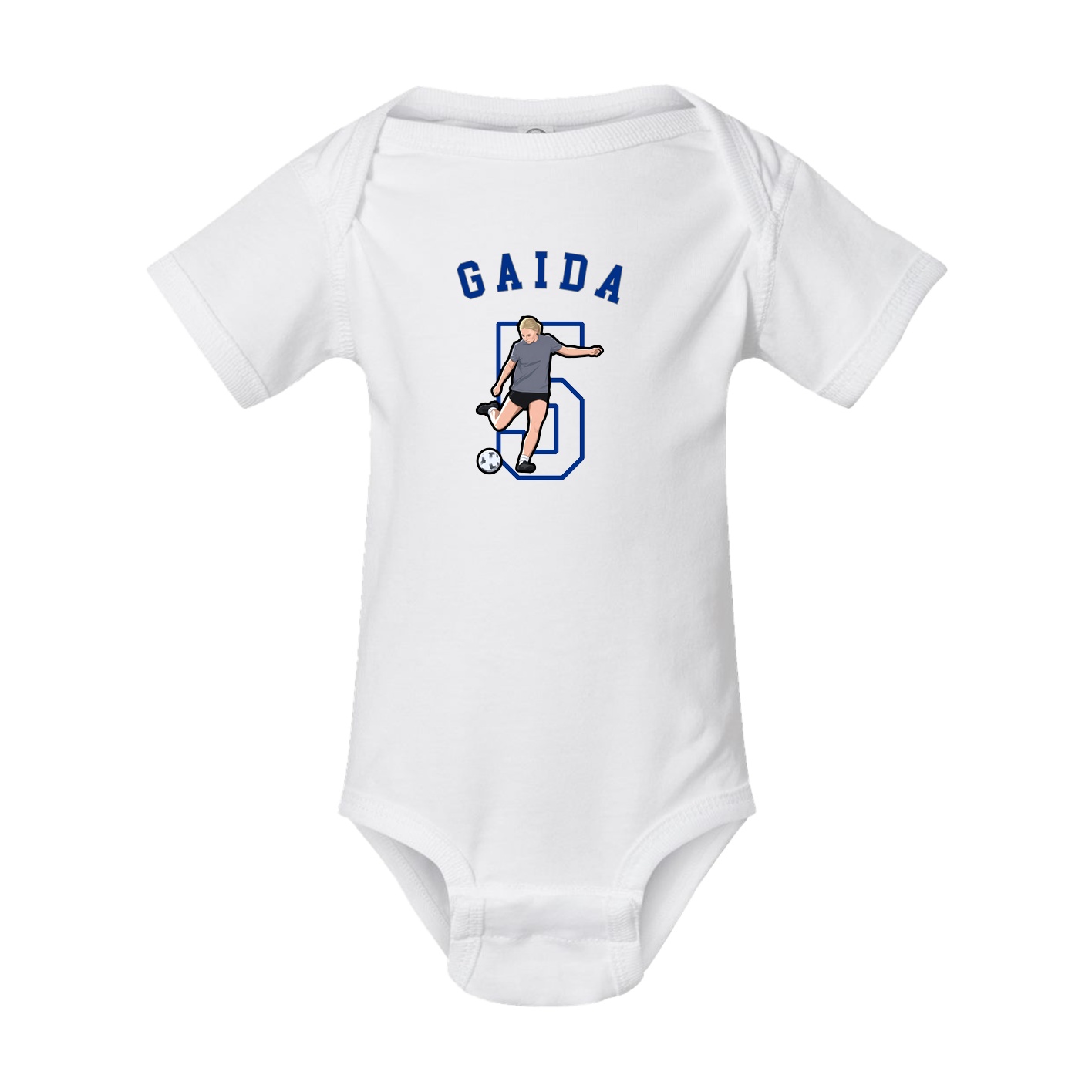 Baby Onesie — Shirsey Arch in White
