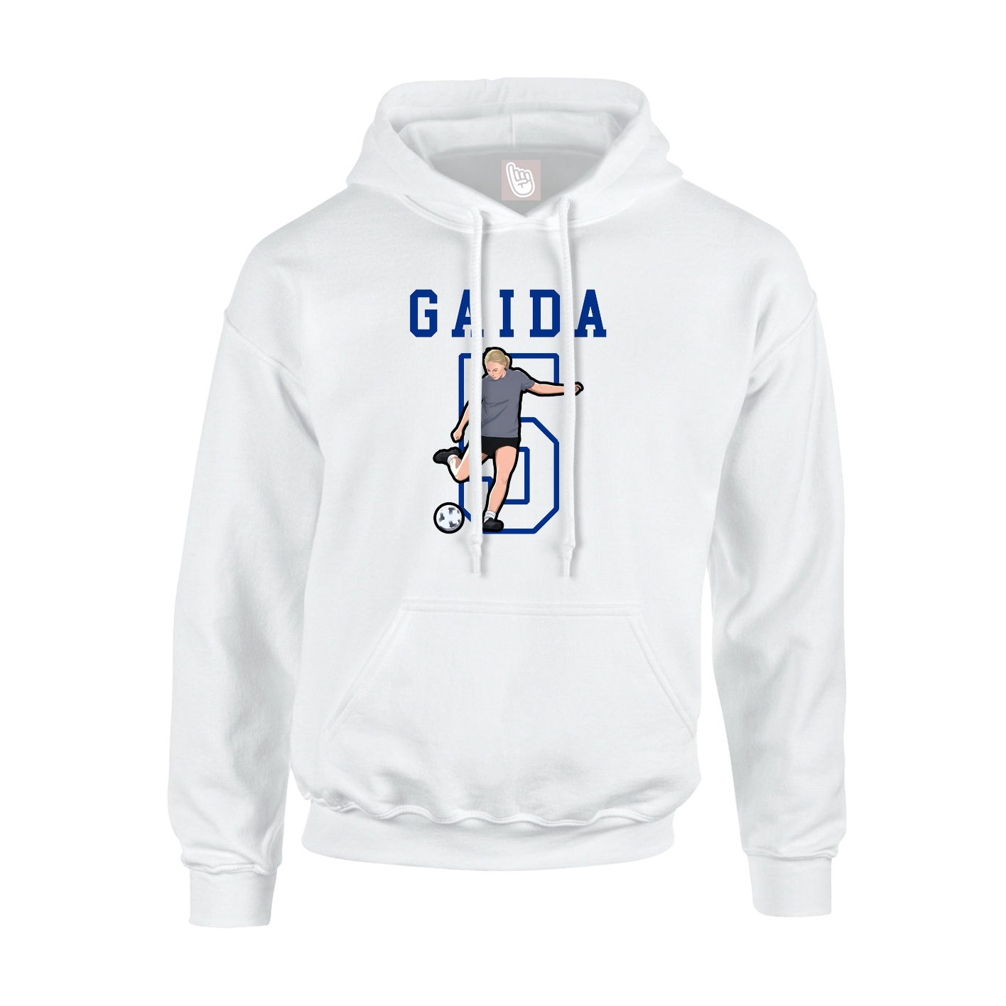 Youth Hoodie — Shirsey in White