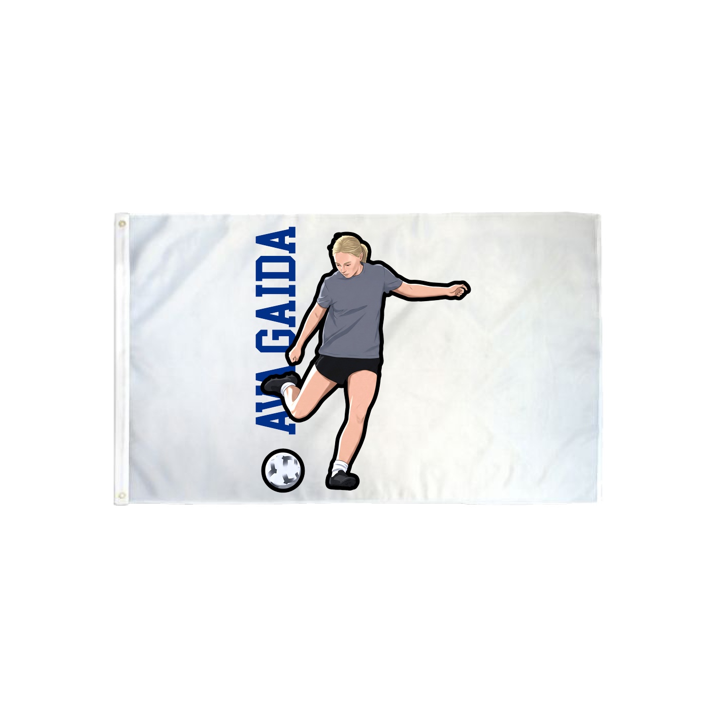 3x5 Flag — Name Vertical in Classic