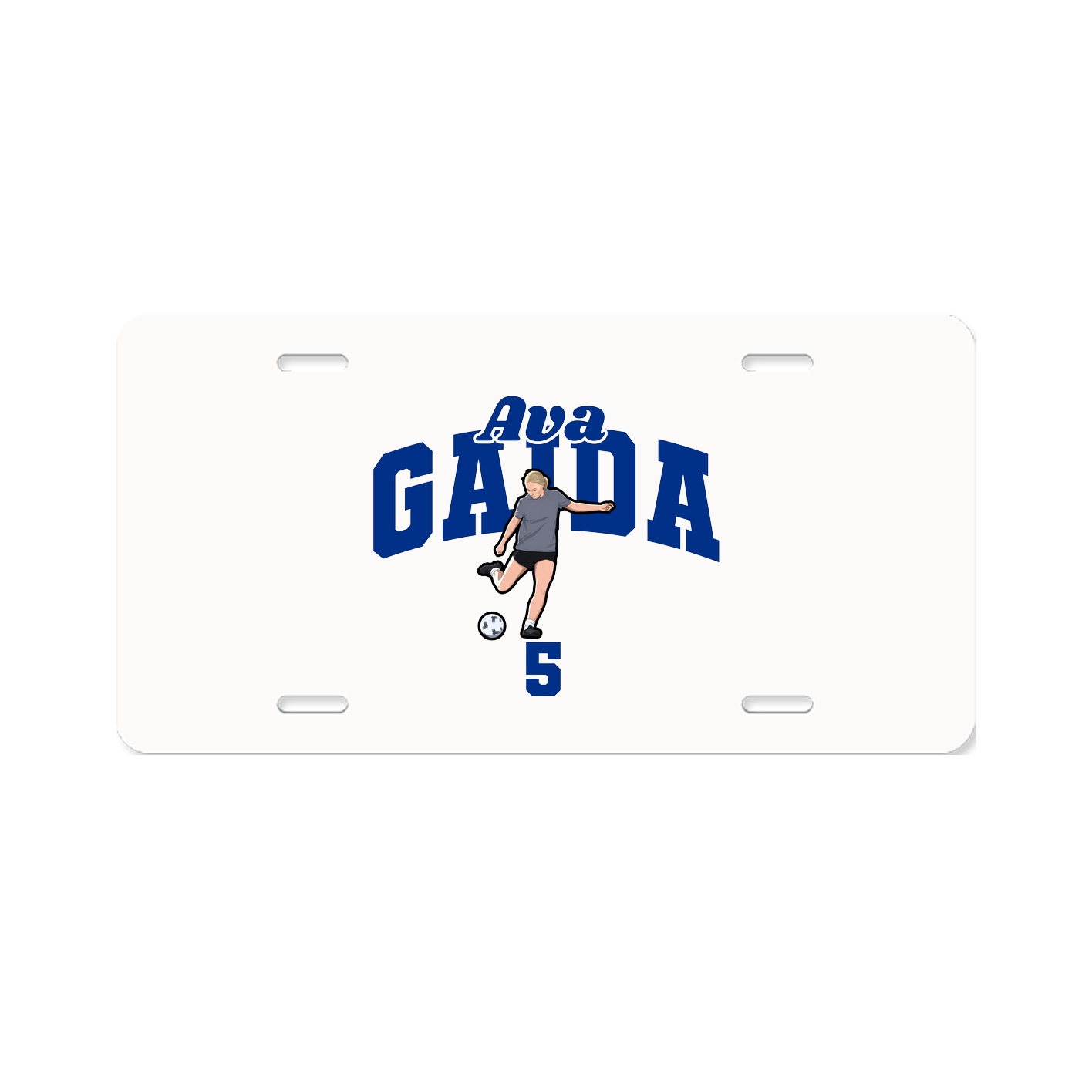 License Plate — Signature Arch in Classic