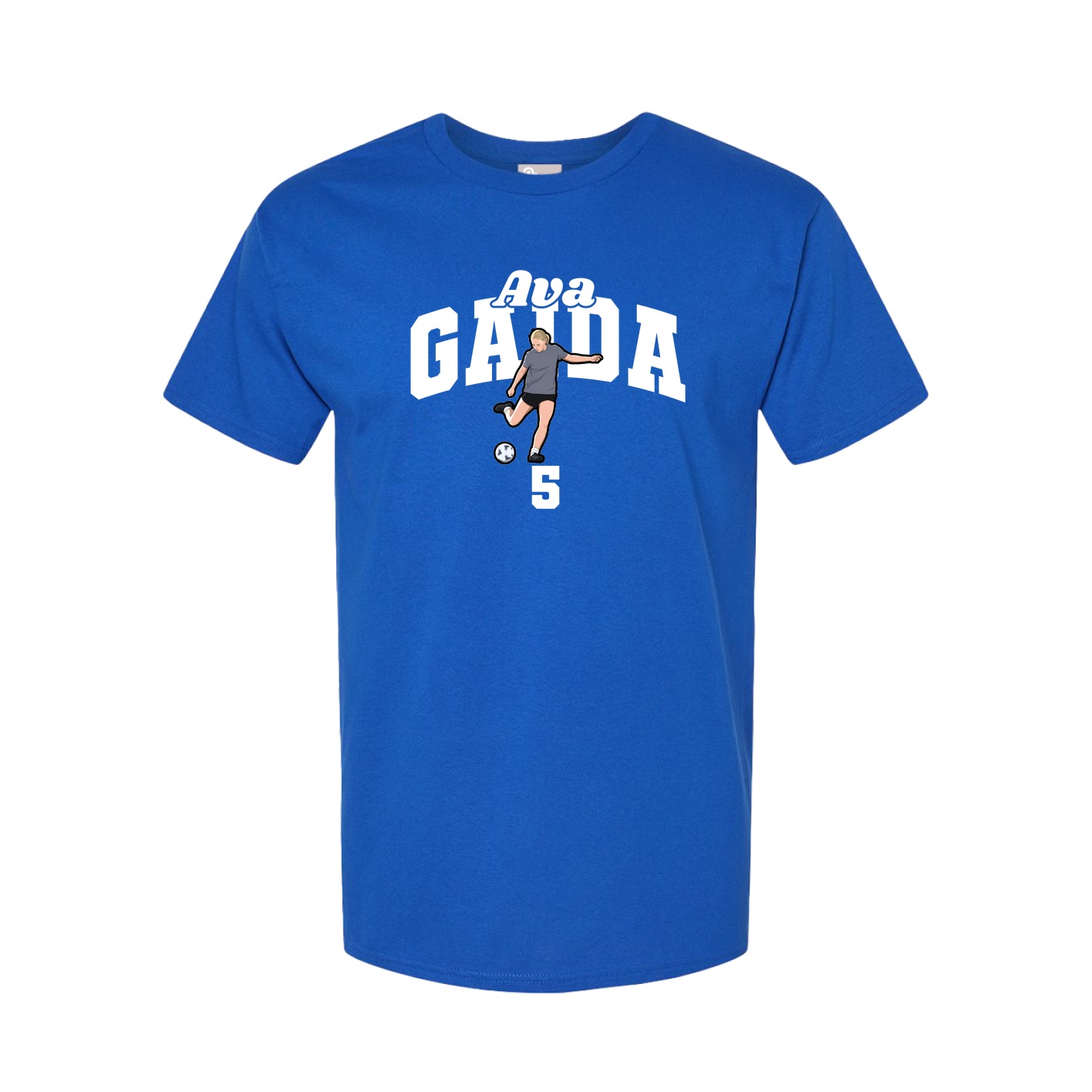 Youth Tee — Signature Arch in Royal