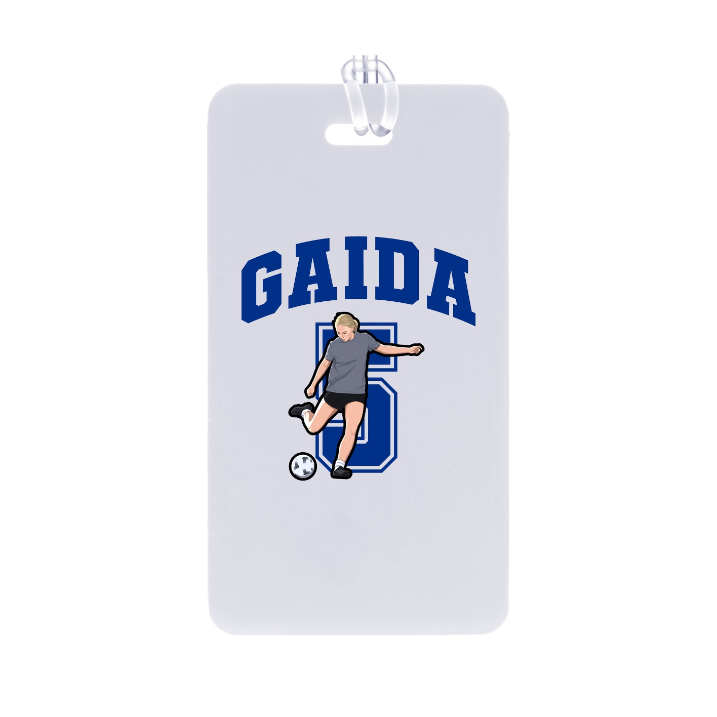 Bag Tag — Number in Classic