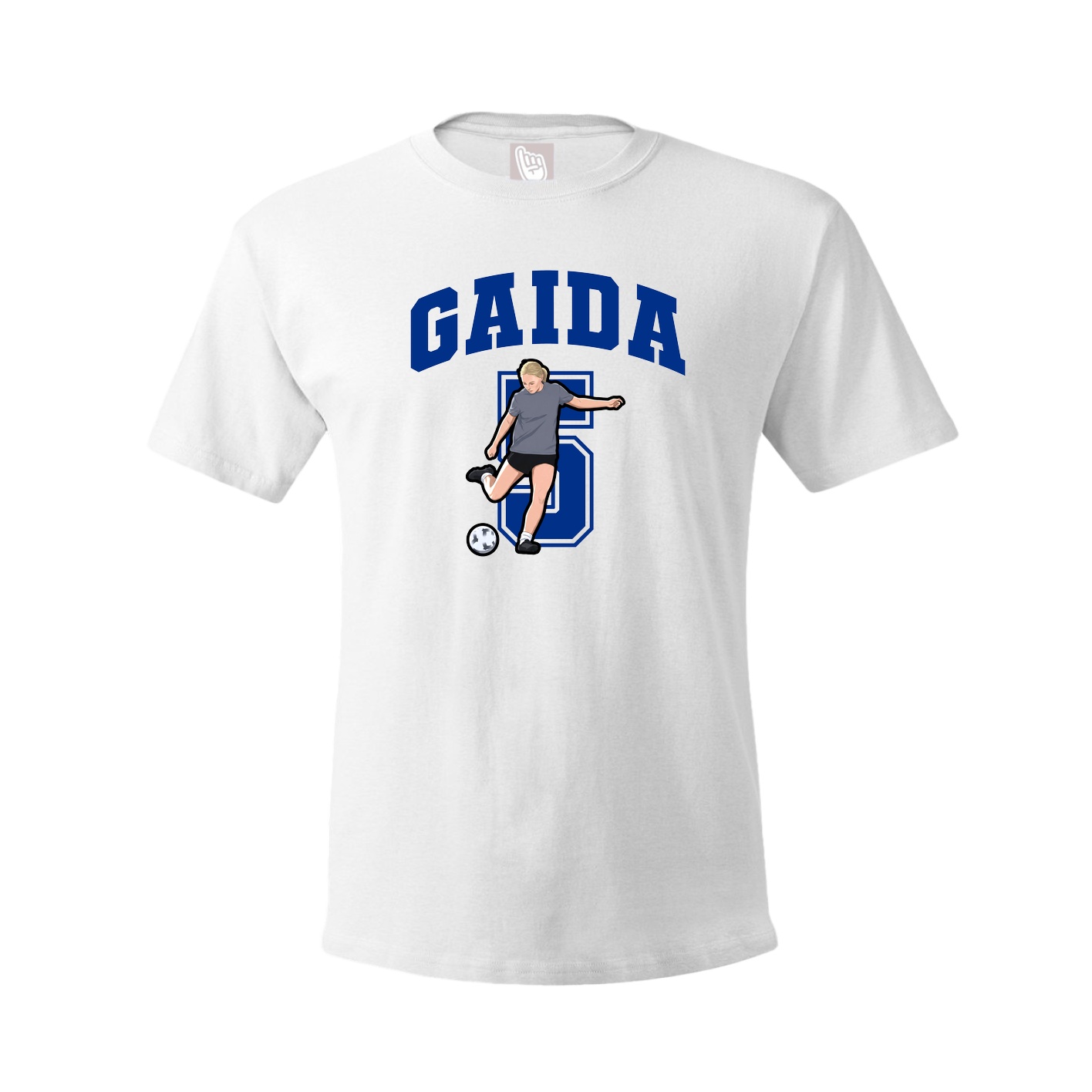 Tee — Number in White