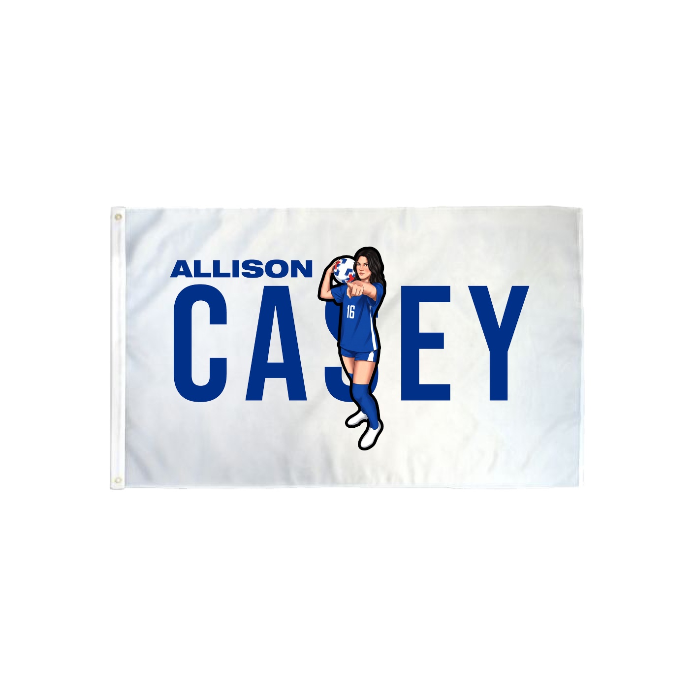 3x5 Flag — Player Name in Classic
