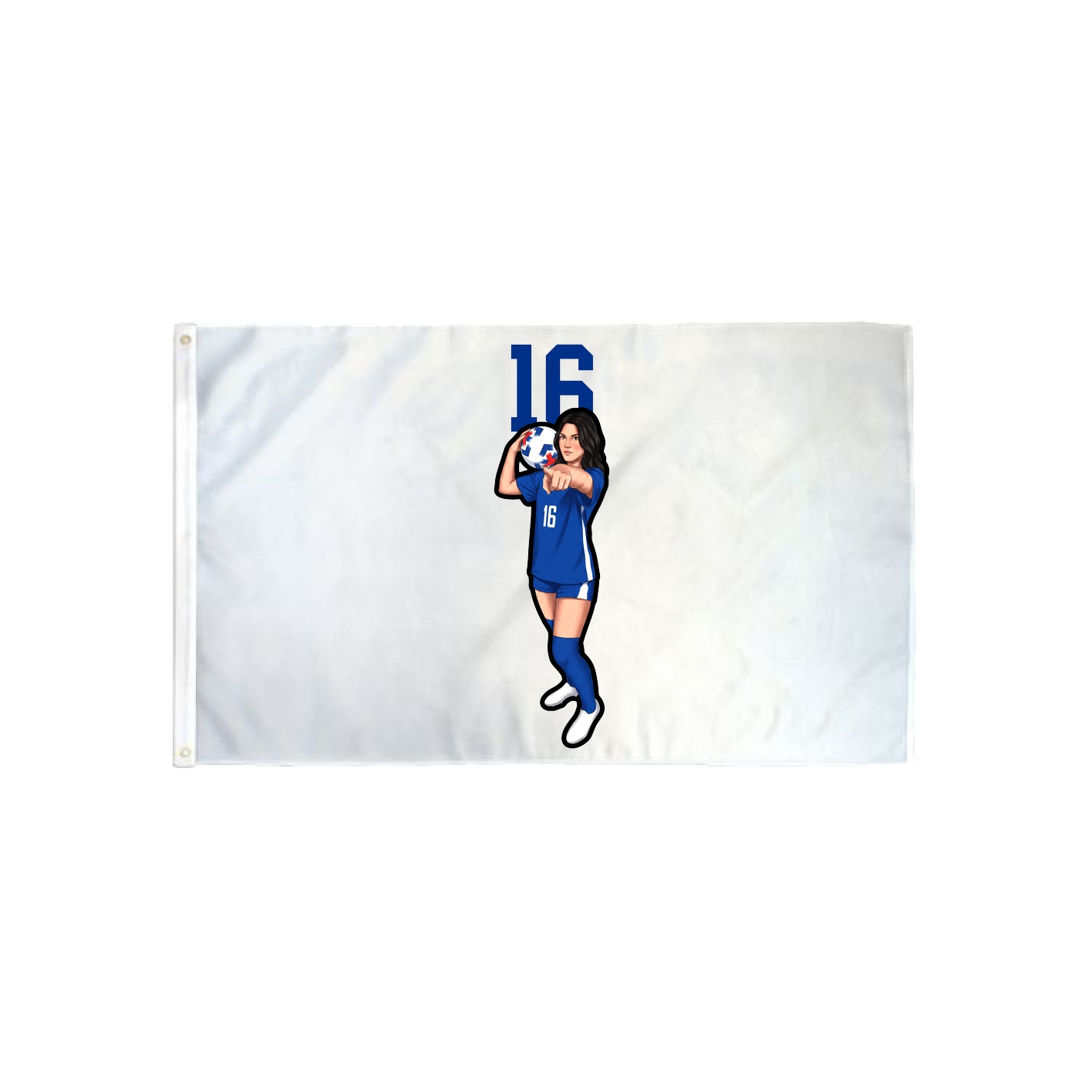 3x5 Flag — Number Top in Classic