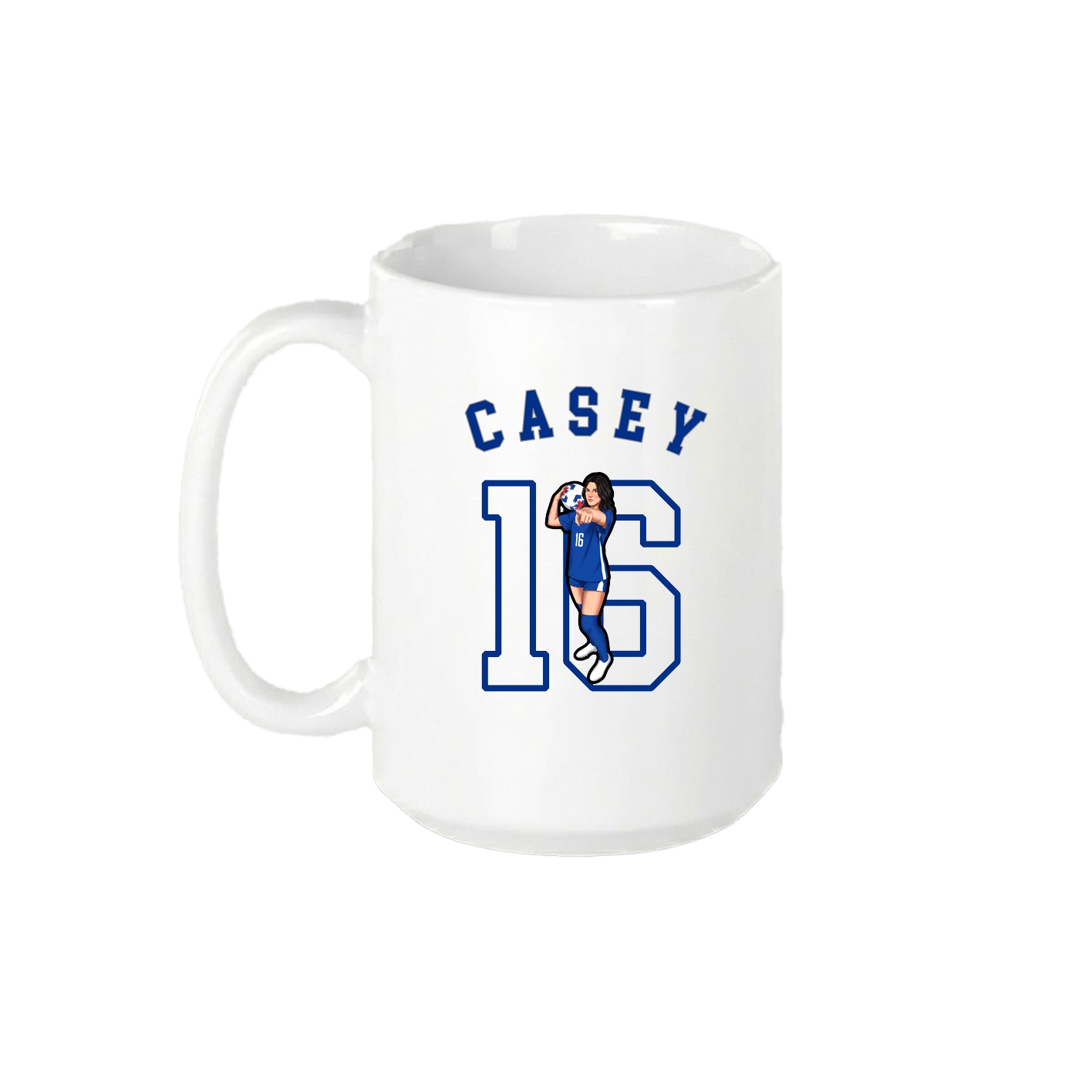 15oz Coffee Mug — Shirsey Arch in White
