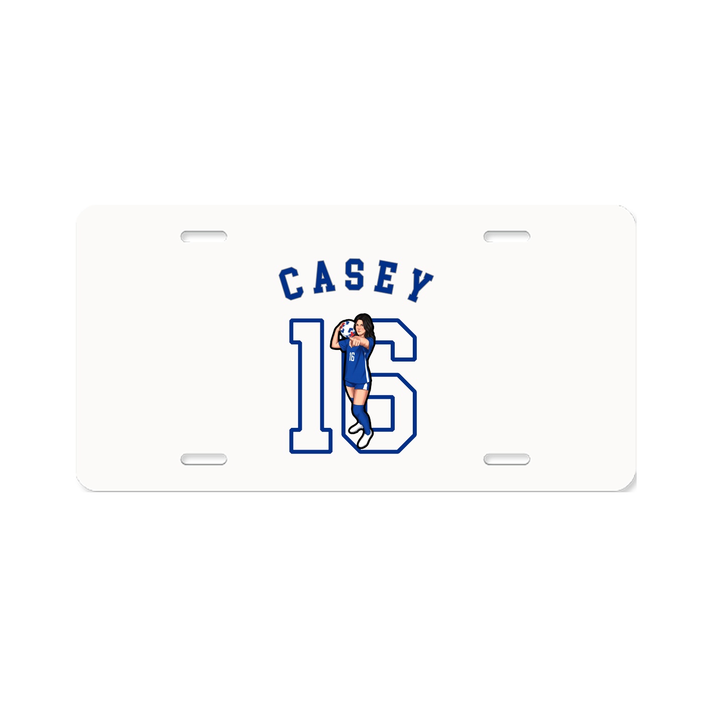 License Plate — Shirsey Arch in Classic