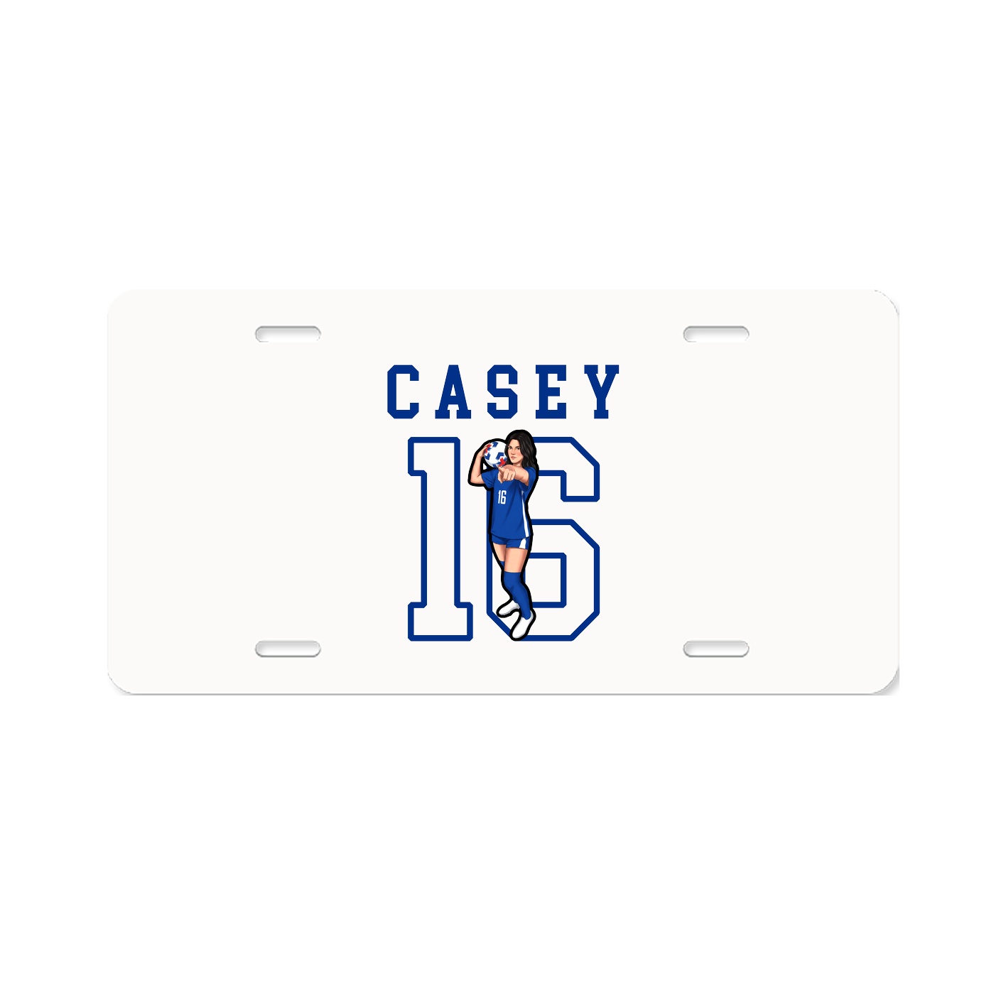 License Plate — Shirsey in Classic